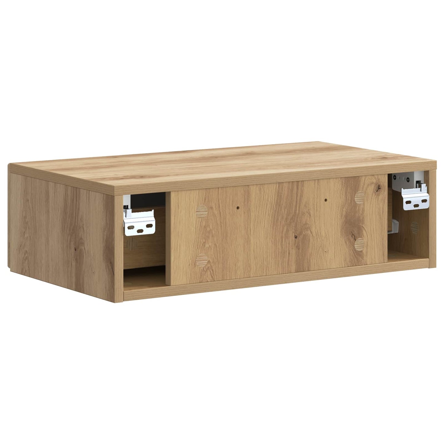 Vegghengt Sidebord 59 x 34,5 x 17 cm Konstruert tre Artisan eik