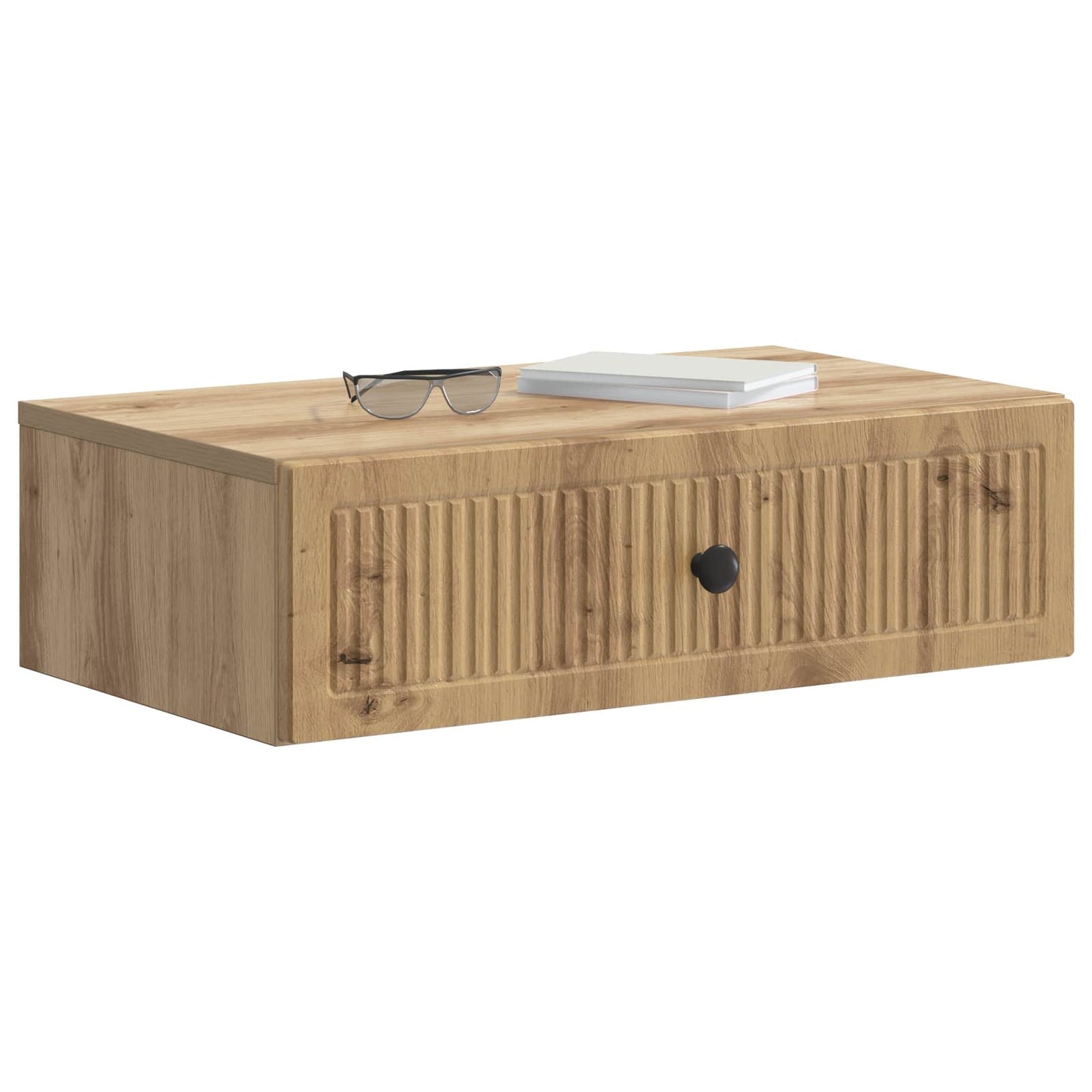 Vegghengt Sidebord 59 x 34,5 x 17 cm Konstruert tre Artisan eik