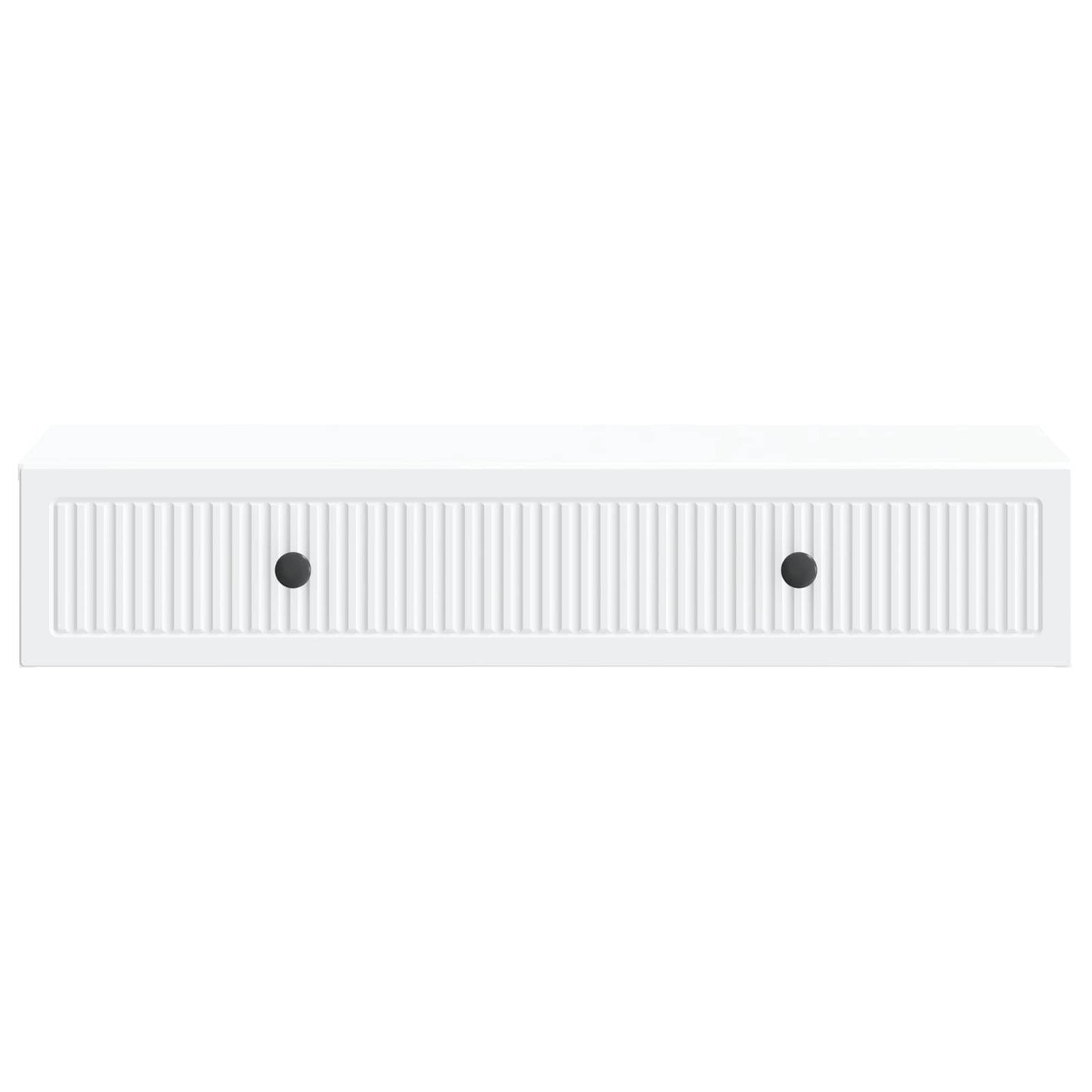Vegghengt Sidebord Hvit 87,5 x 34,5 x 17 cm Konstruert tre