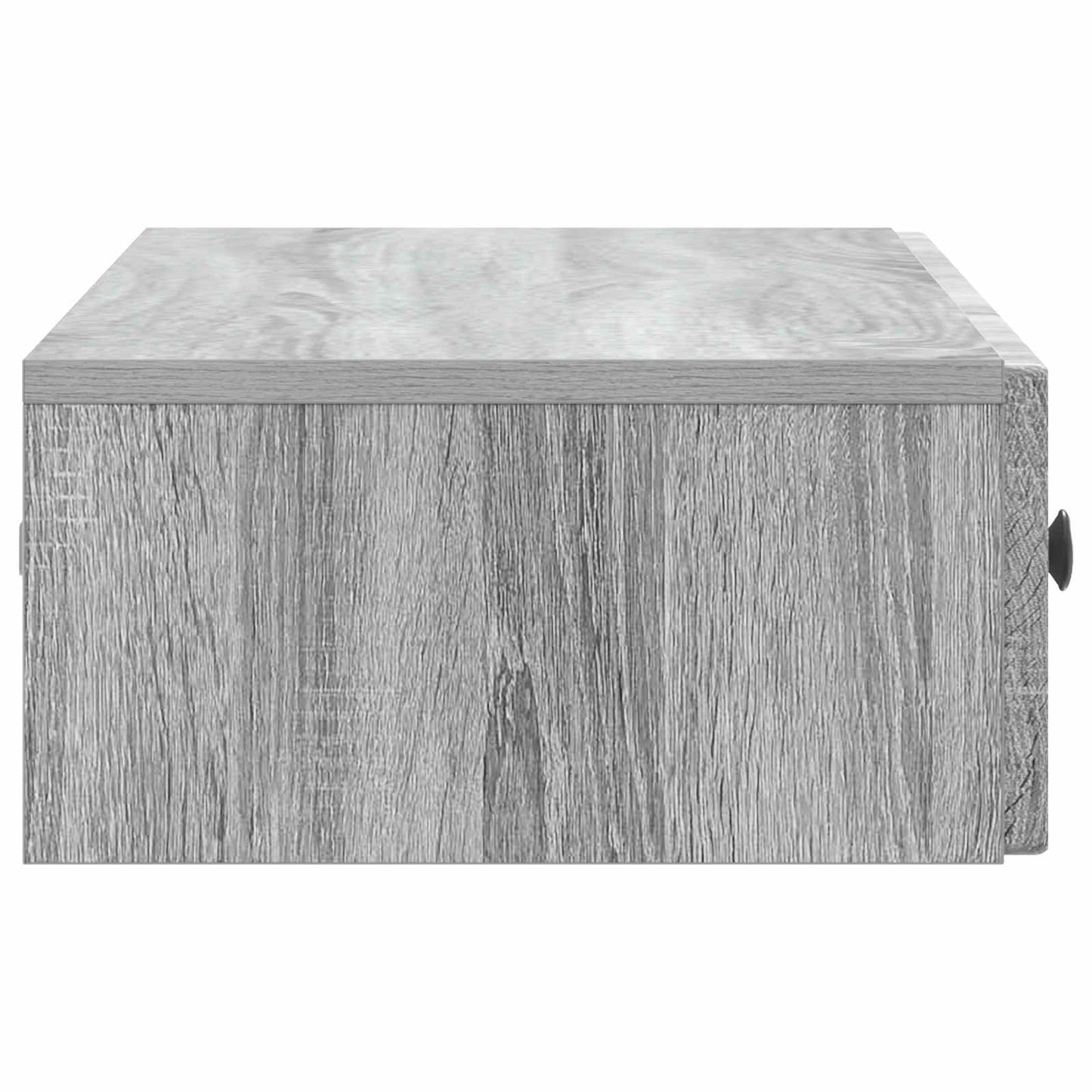 Vegghengt Sidebord Grå sonoma 87,5 x 34,5 x 17 cm