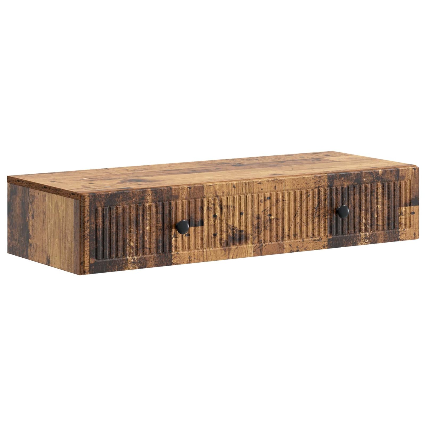 Vegghengt Sidebord Gammelt tre 87,5 x 34,5 x 17 cm