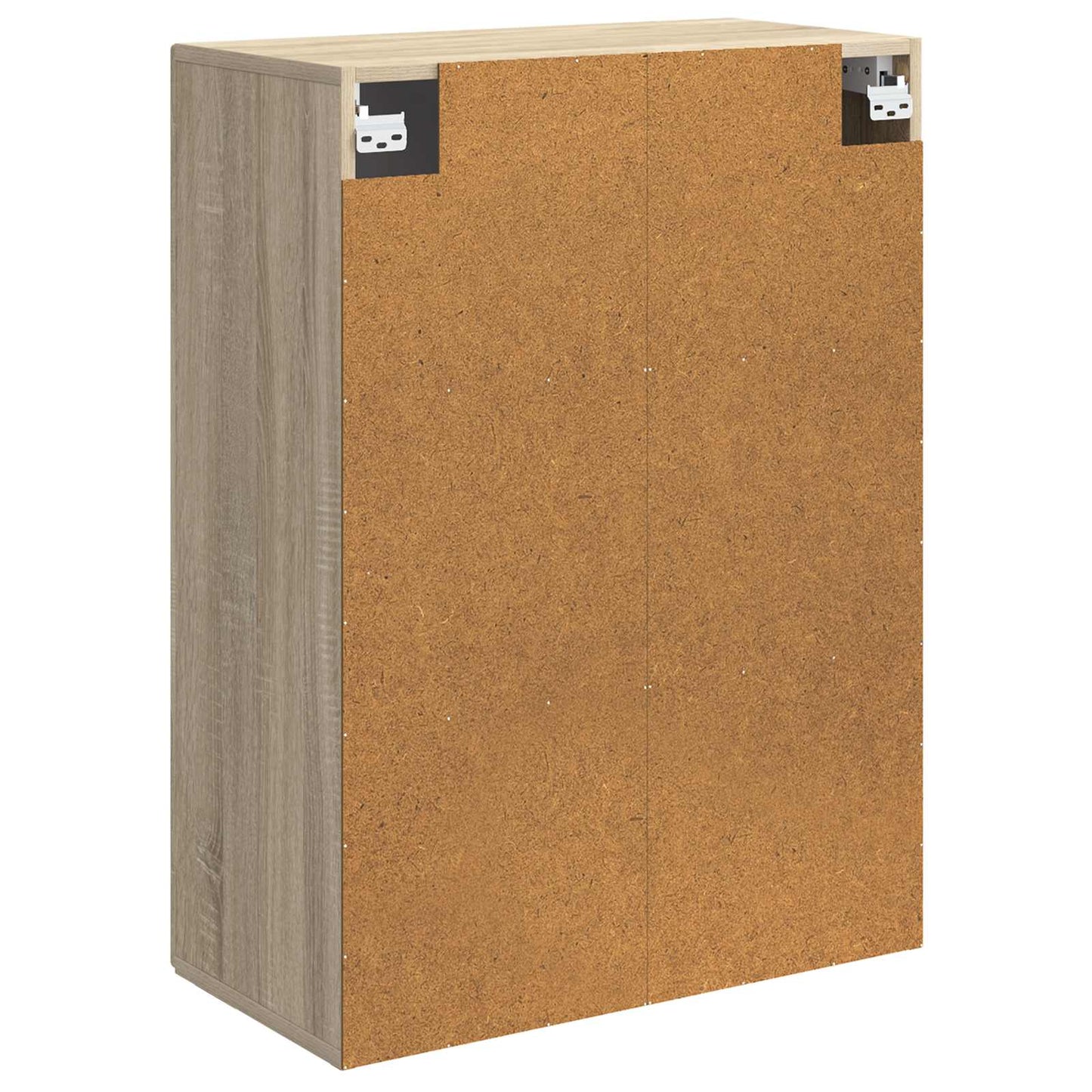 Vegghengt skap Sonoma eik 66 x 34,5 x 90 cm Konstruert tre