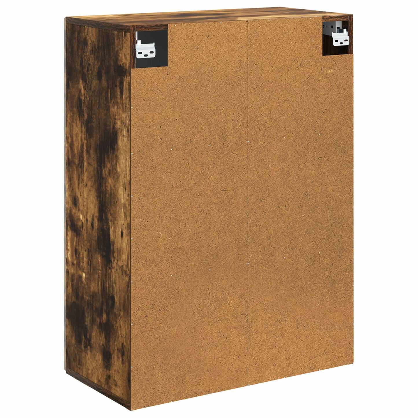 Vegghengt skap Røkt Eik 66 x 34,5 x 90 cm Konstruert tre