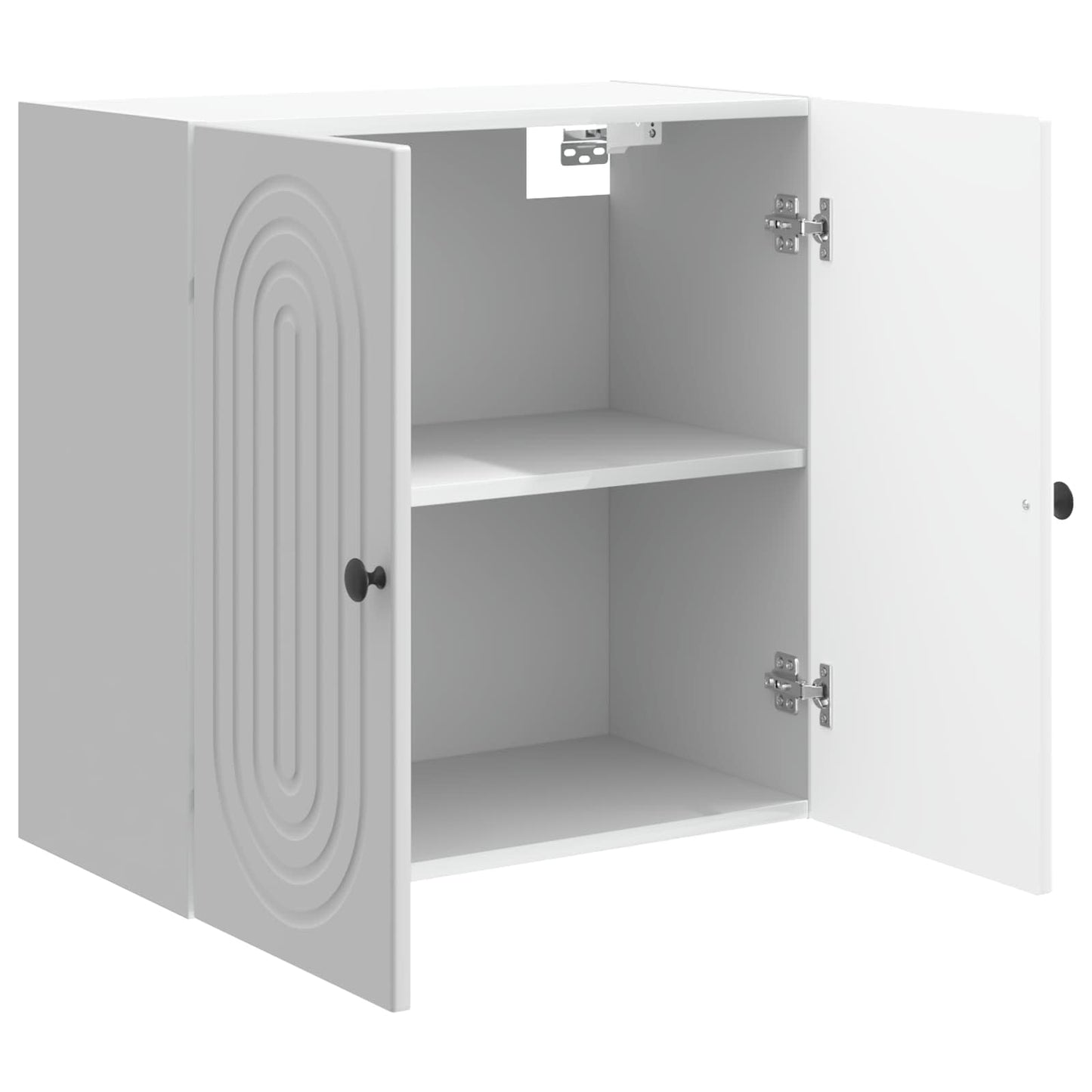 Vegghengt skap Høgglans hvit 59 x 31 x 60 cm Konstruert tre