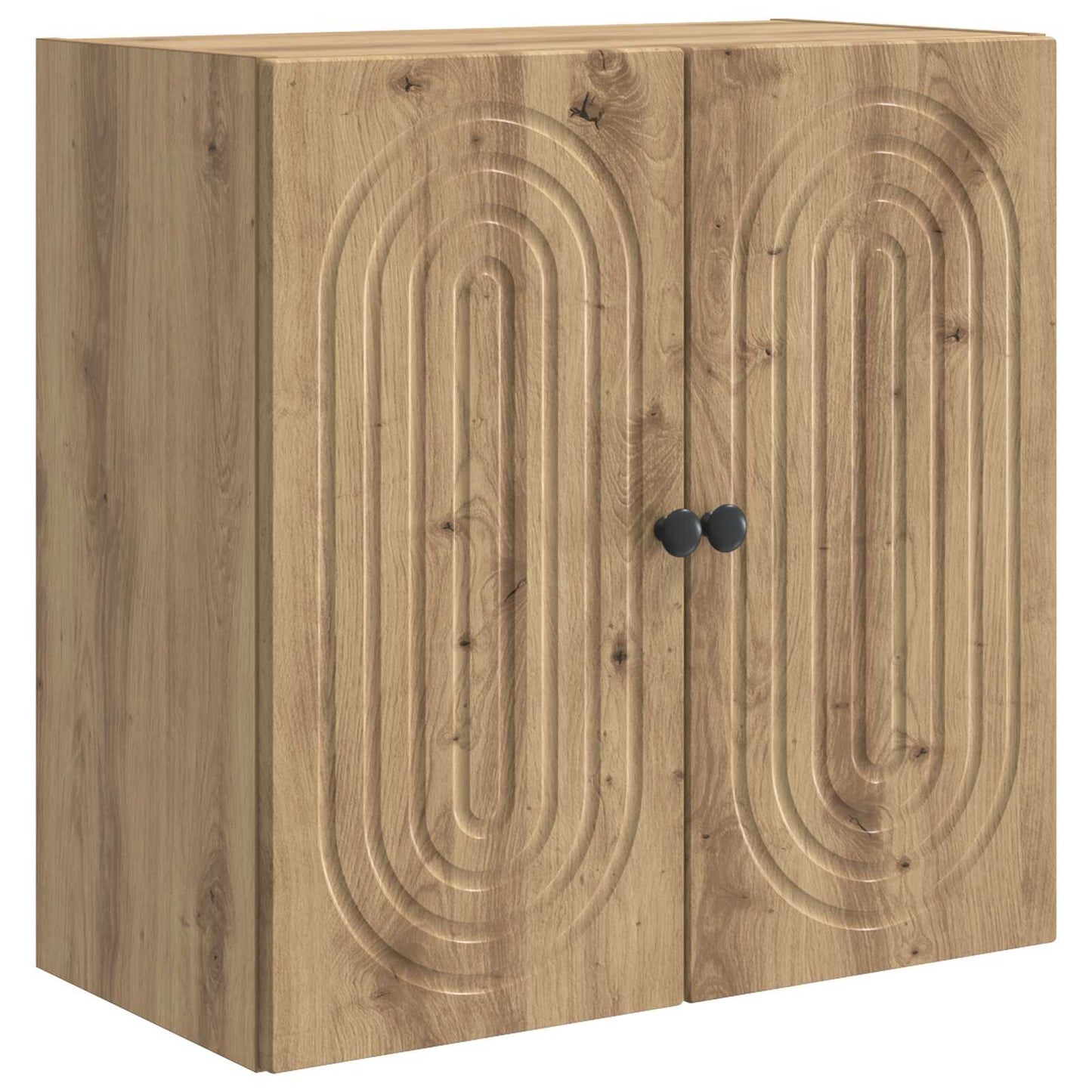 Vegghengt skap 59 x 31 x 60 cm Konstruert tre Artisan eik