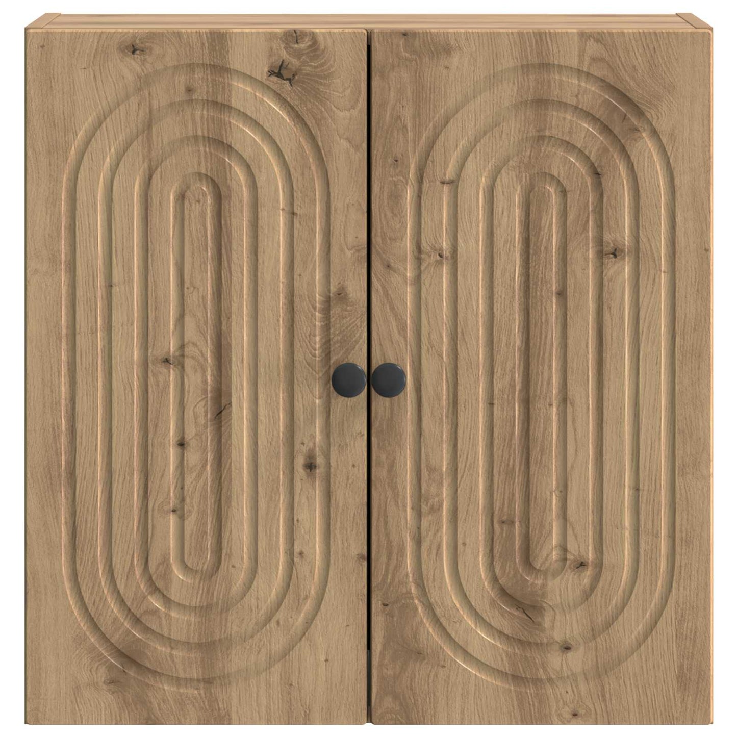 Vegghengt skap 59 x 31 x 60 cm Konstruert tre Artisan eik
