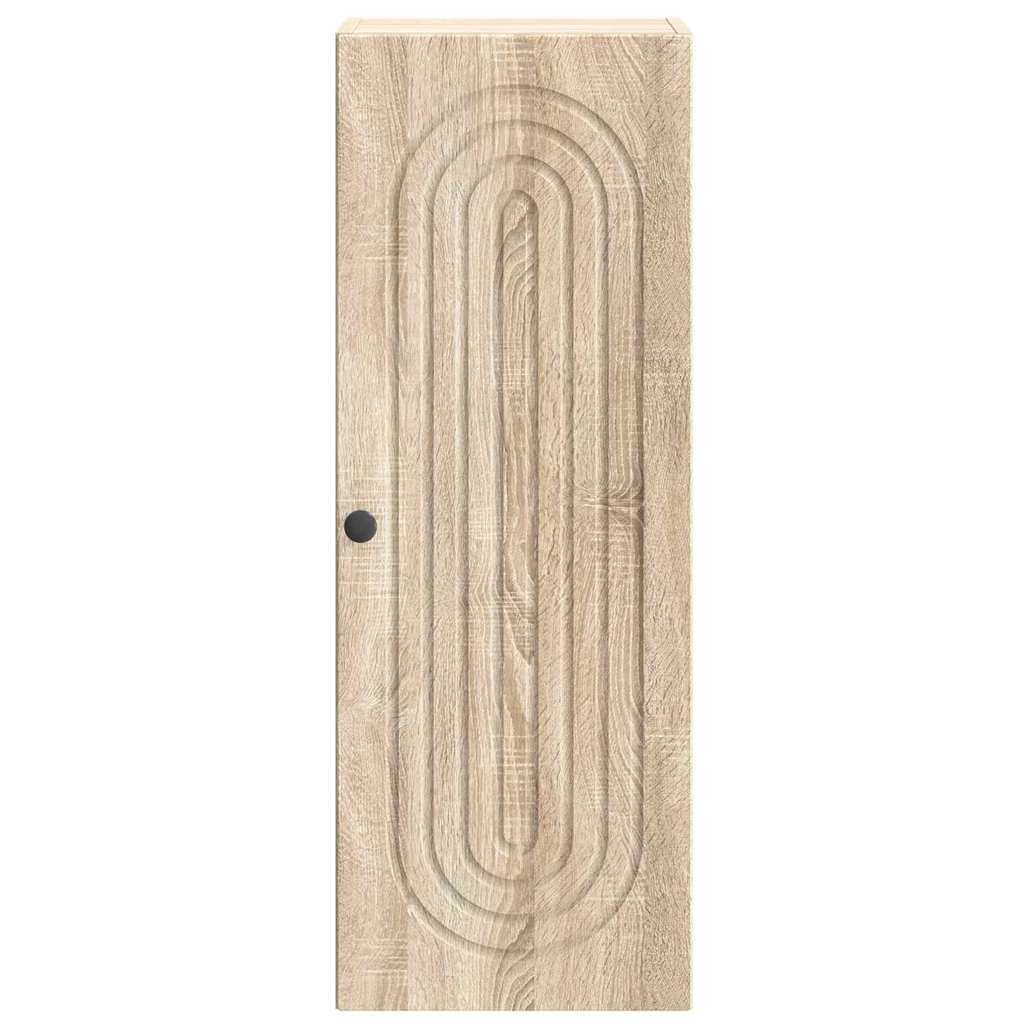Vegghengt skap Sonoma eik 33 x 34,5 x 90 cm Konstruert tre