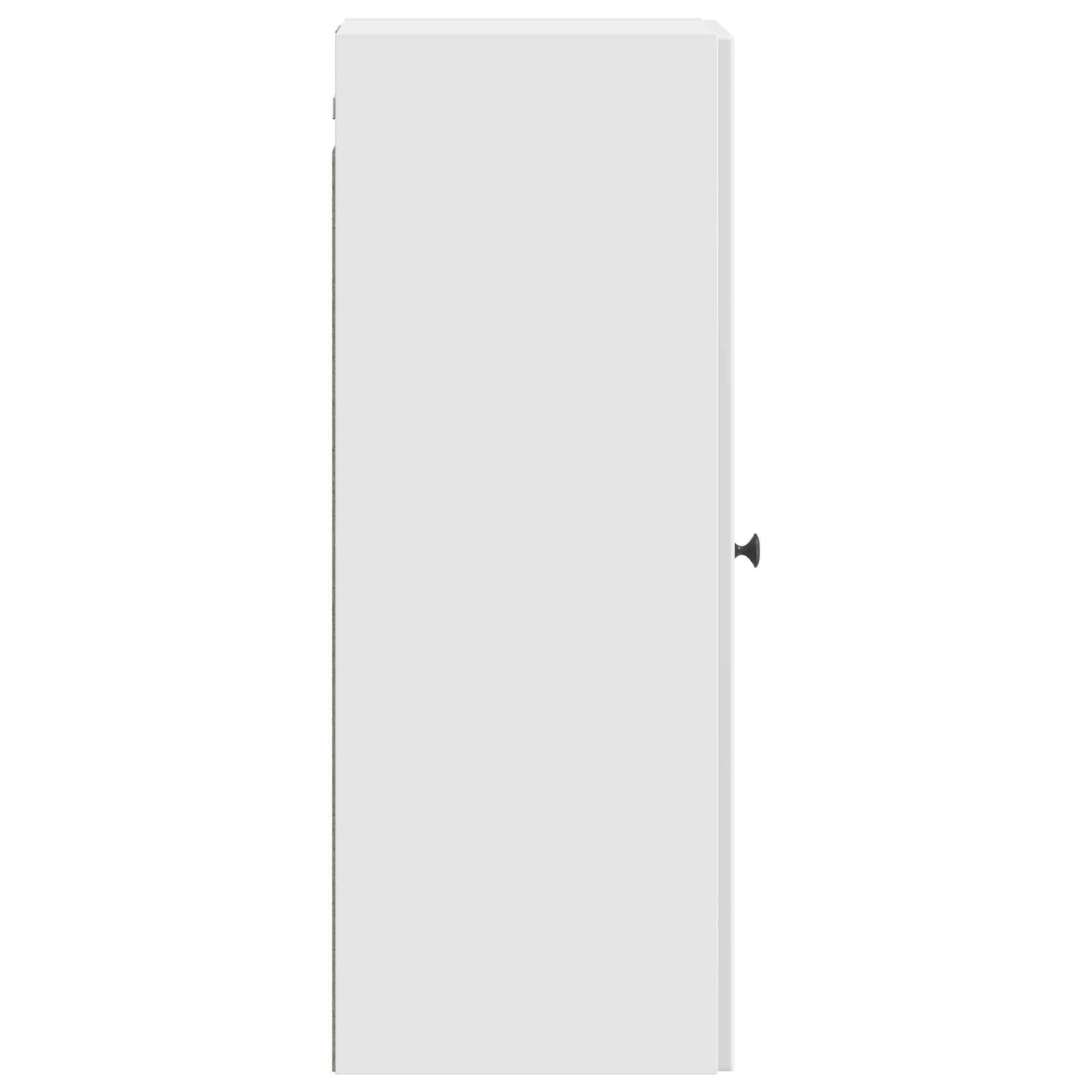 Vegghengt skap Høgglans hvit 33 x 34,5 x 90 cm Konstruert tre