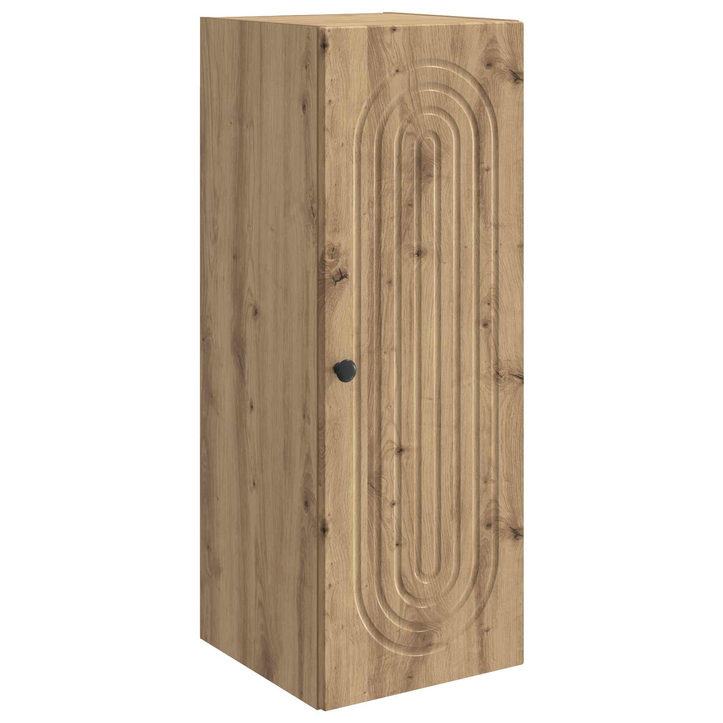 Vegghengt skap 33 x 34,5 x 90 cm Konstruert tre Artisan eik