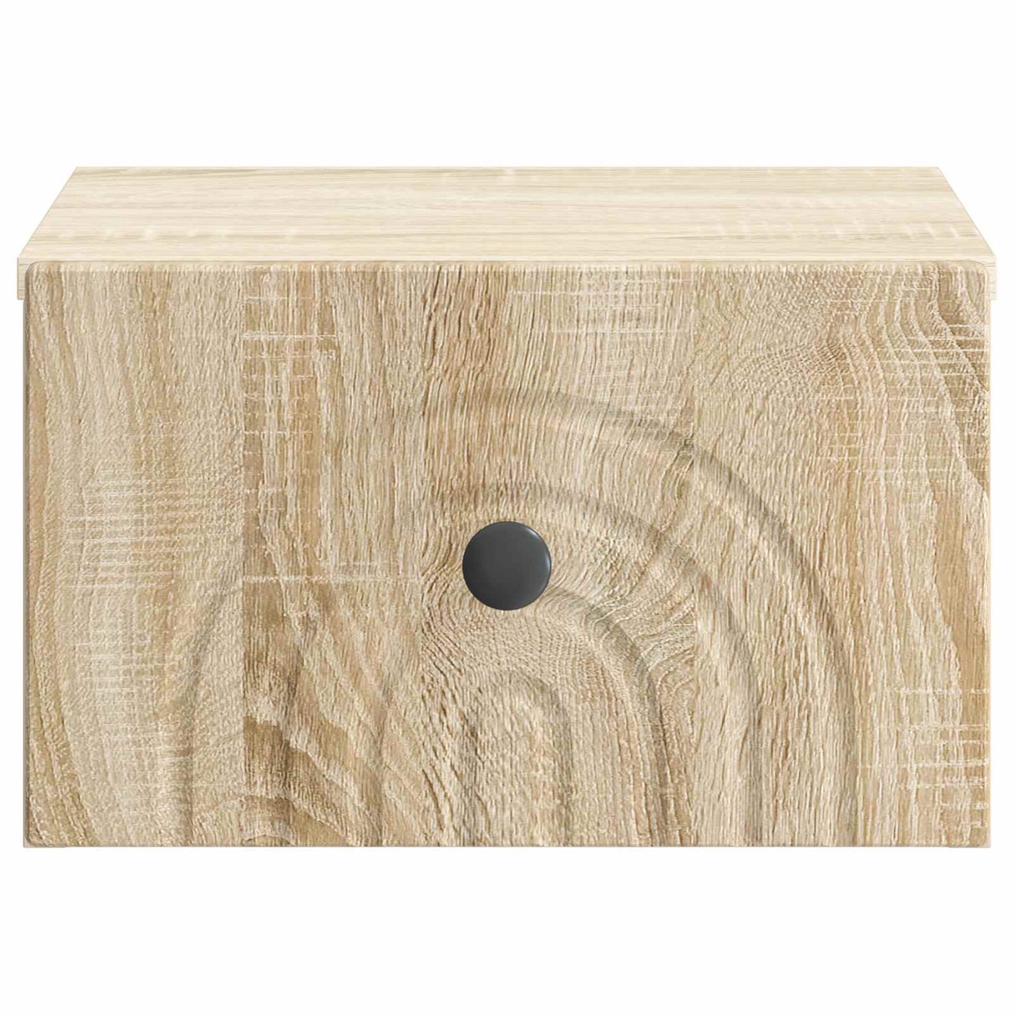 Vegghengt Nattbord Sonoma eik 33 x 34,5 x 20 cm Konstruert tre