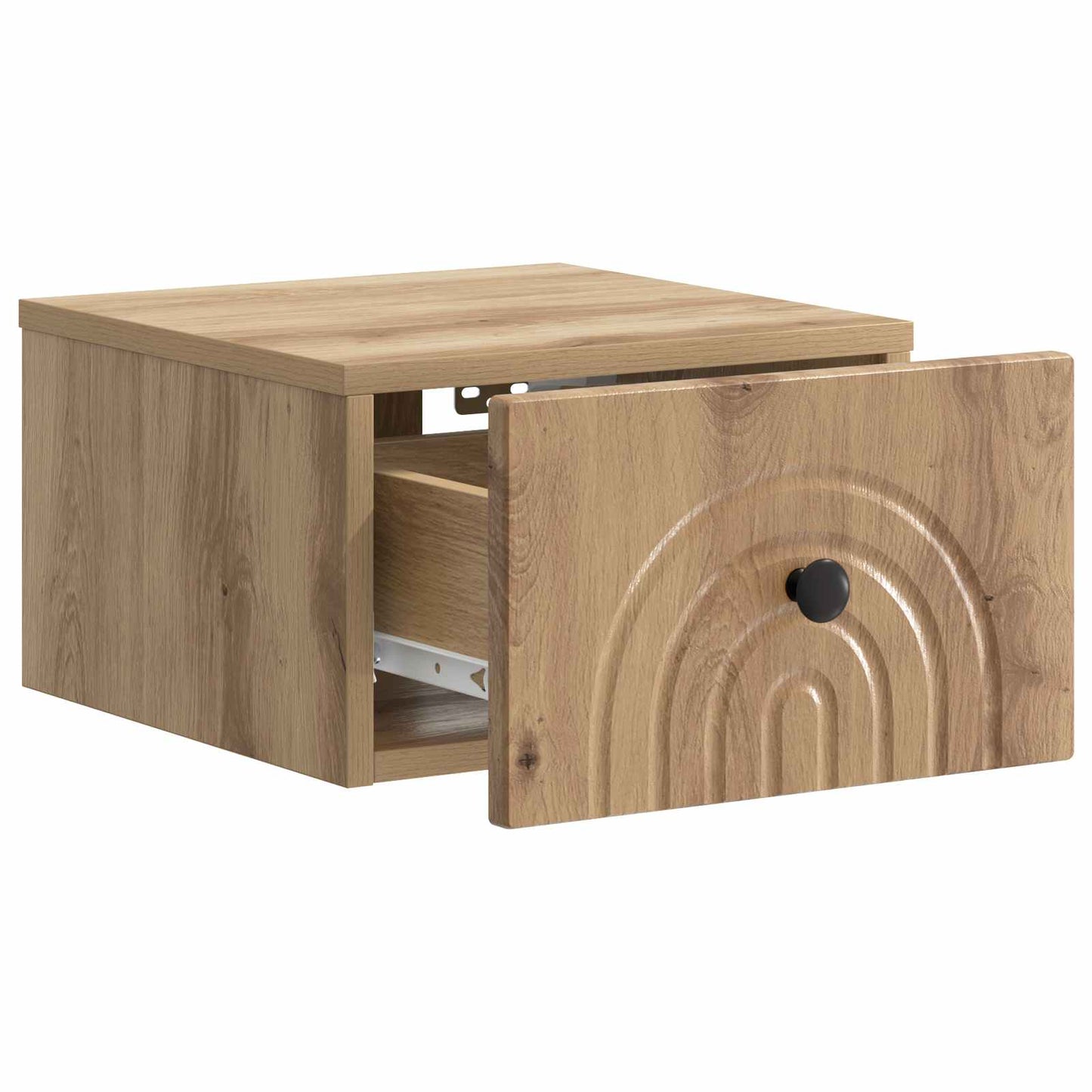 Vegghengt Nattbord Artisan eik 33 x 34,5 x 20 cm Konstruert tre