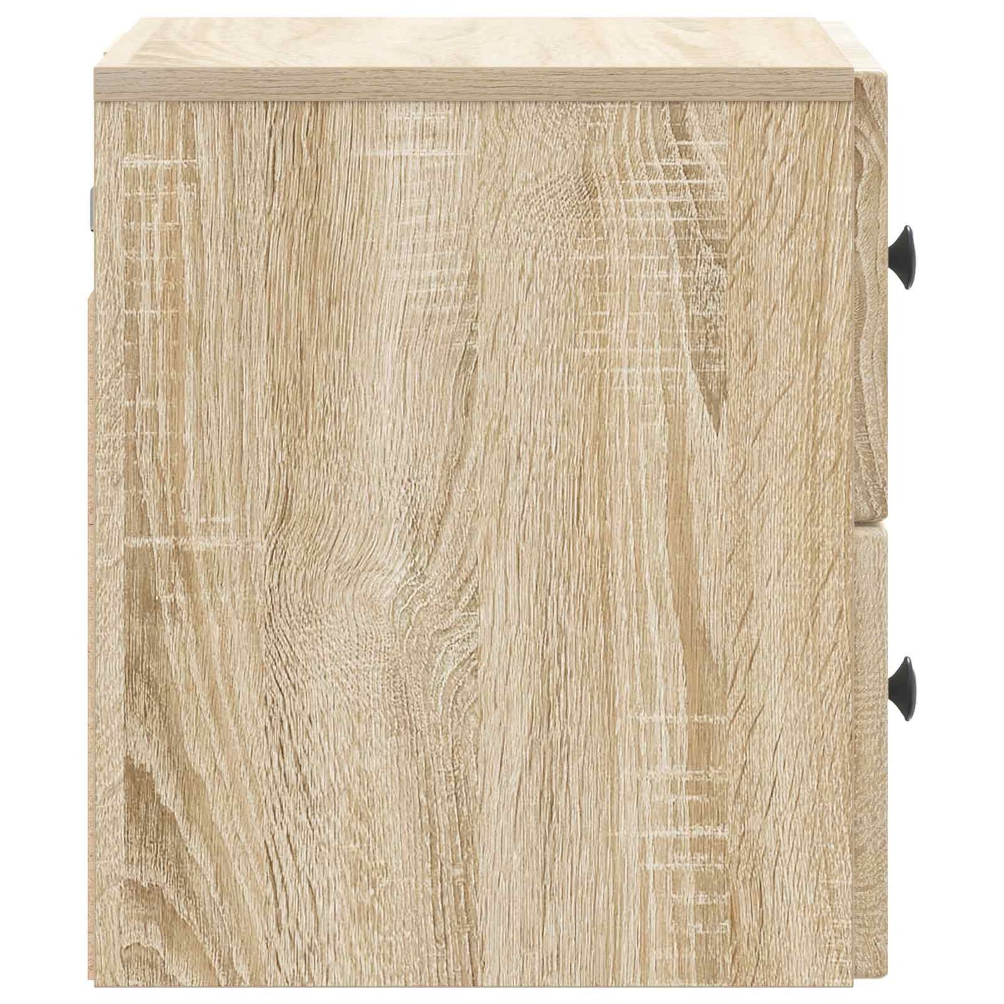 Vegghengt Nattbord Sonoma eik 33 x 34,5 x 40 cm Konstruert tre