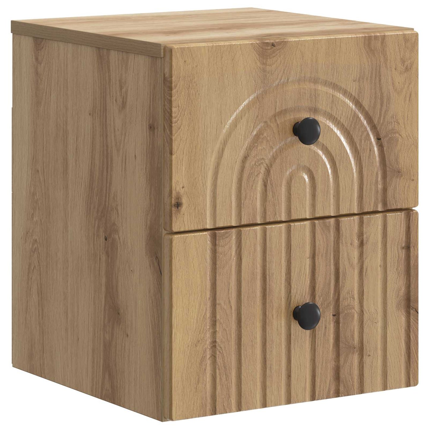 Vegghengt Nattbord Artisan eik 33 x 34,5 x 40 cm Konstruert tre