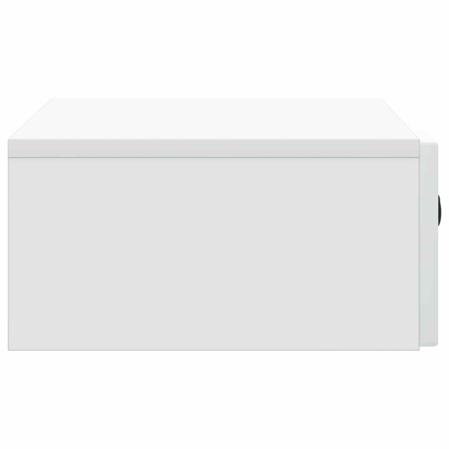 Vegghengt Sidebord Hvit 59 x 34,5 x 17 cm Konstruert tre