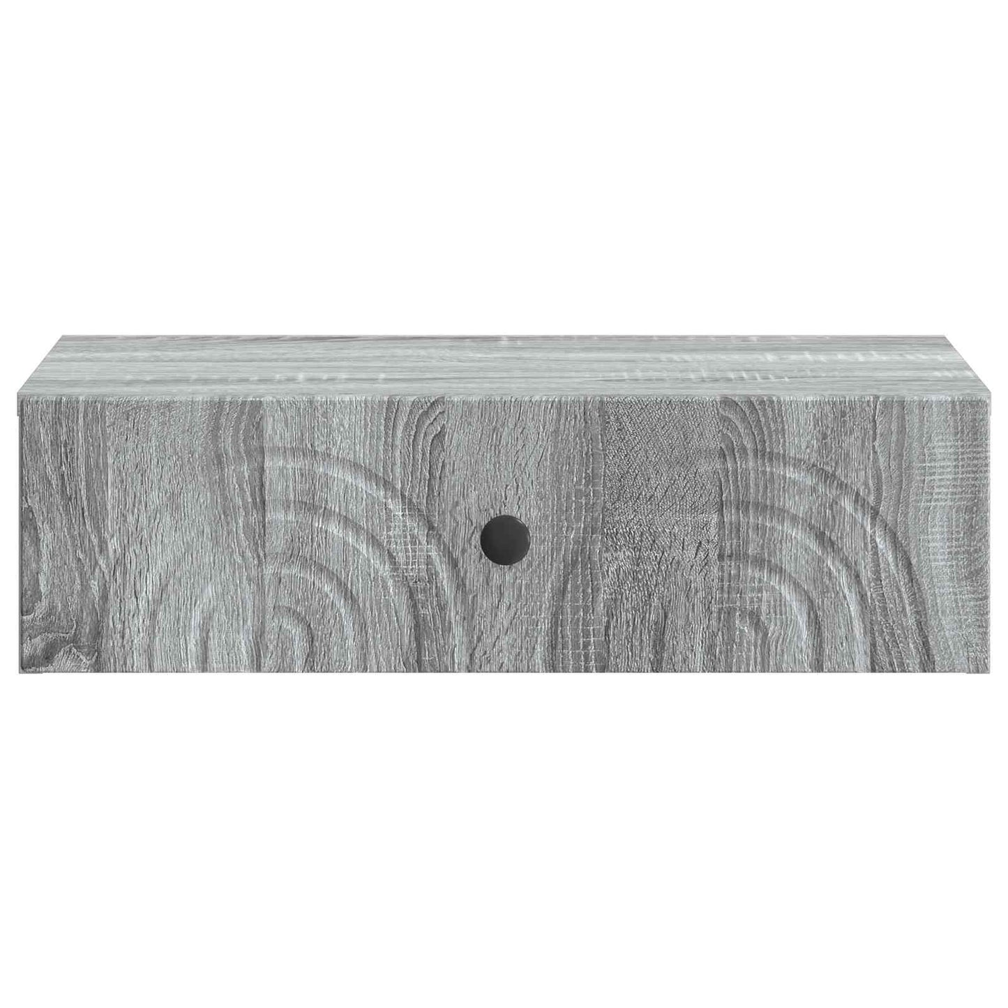 Vegghengt Sidebord Grå sonoma 59 x 34,5 x 17 cm Konstruert tre
