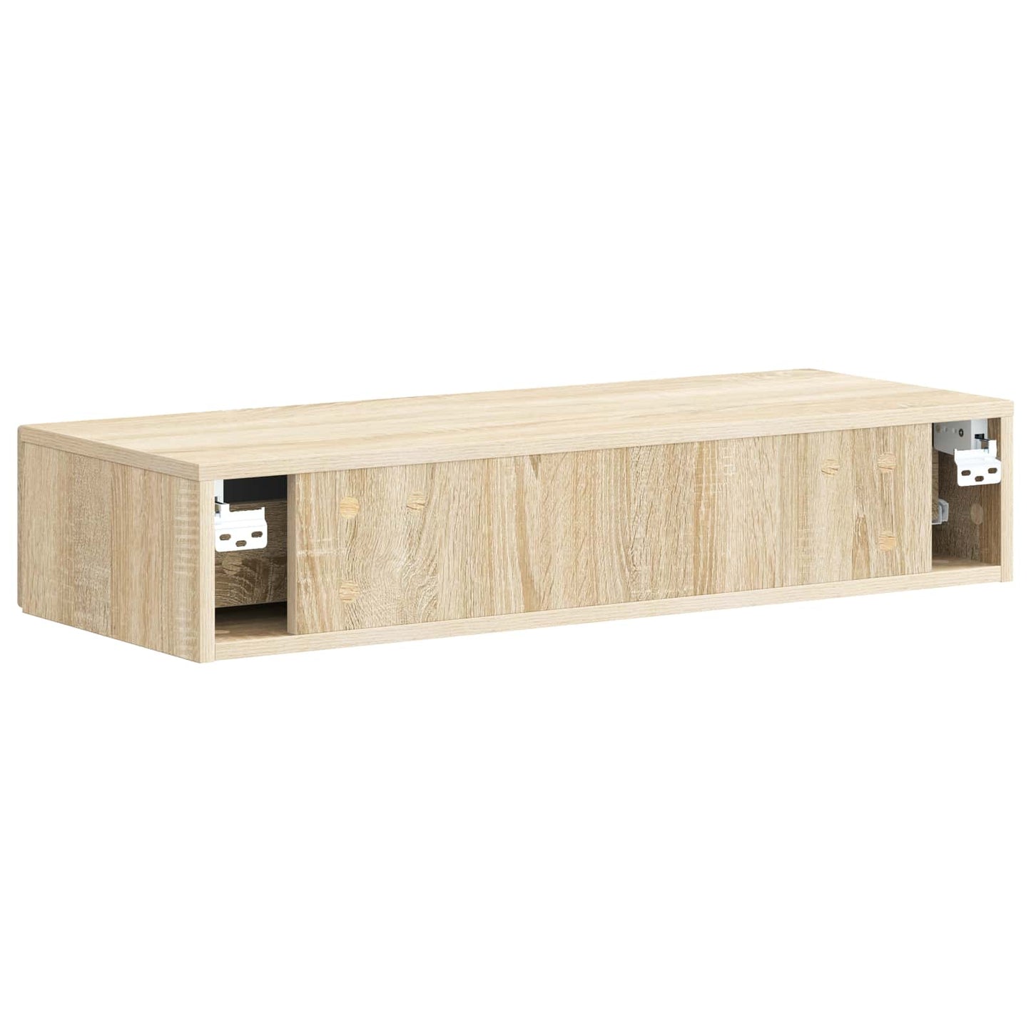 Vegghengt Sidebord Sonoma eik 87,5 x 34,5 x 17 cm