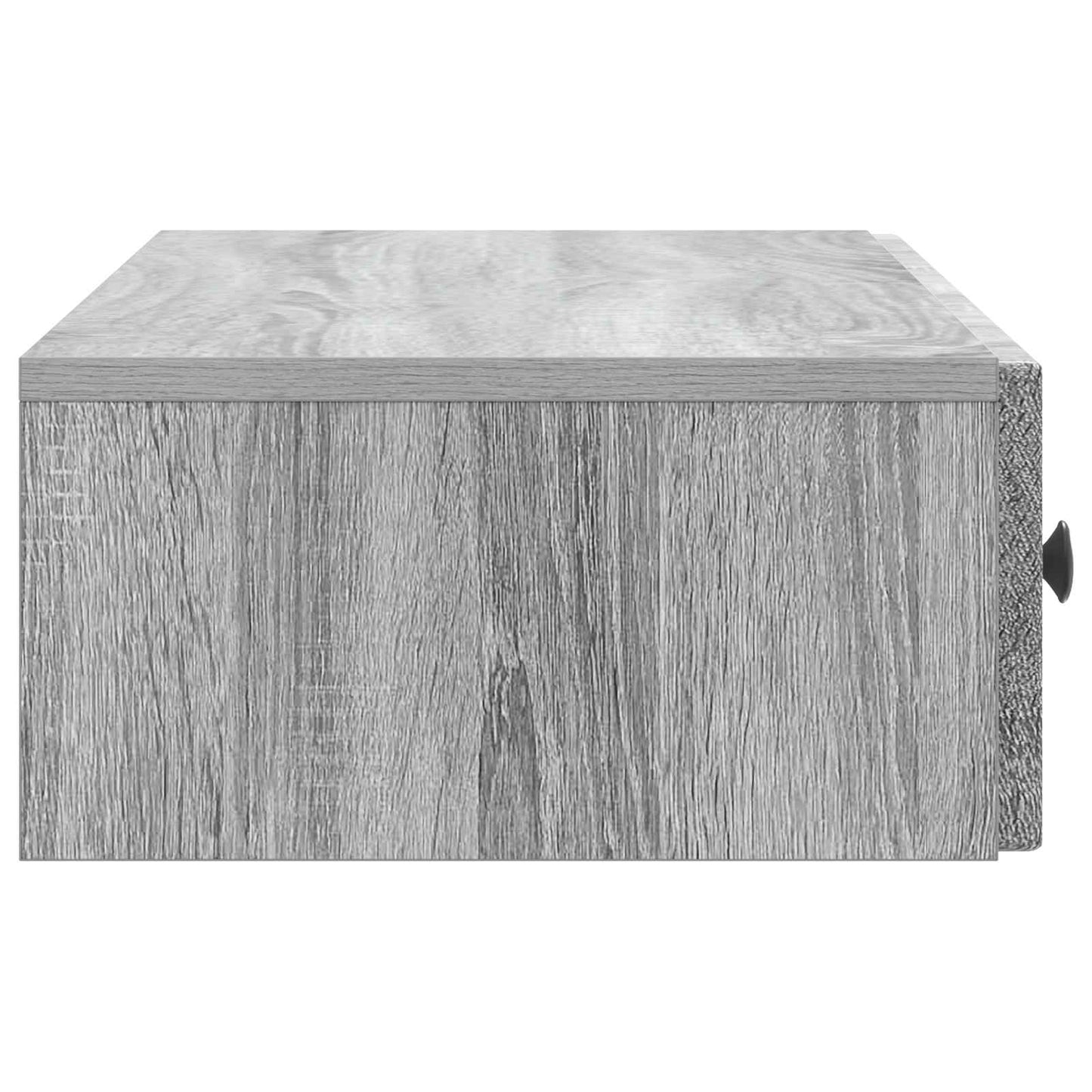 Vegghengt Sidebord Grå sonoma 87,5 x 34,5 x 17 cm