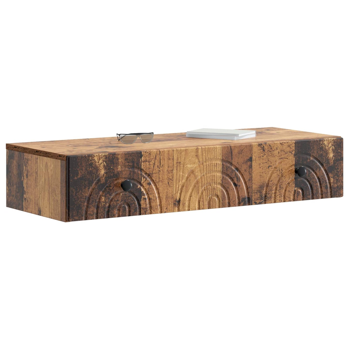 Vegghengt Sidebord Gammelt tre 87,5 x 34,5 x 17 cm