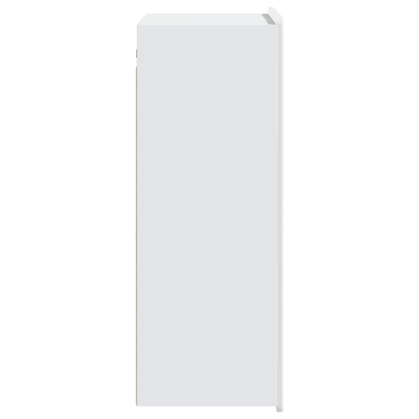 Vegghengt skap Hvit 66 x 34,5 x 92 cm Konstruert tre