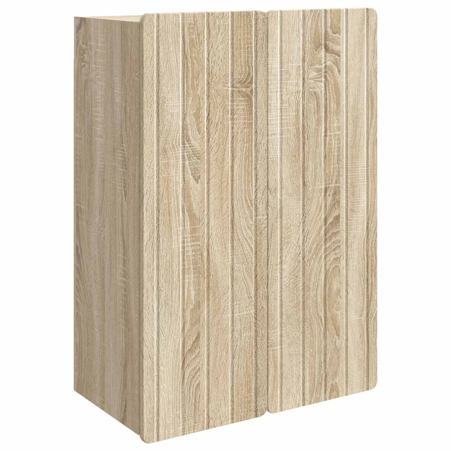 Vegghengt skap Sonoma eik 66 x 34,5 x 92 cm Konstruert tre