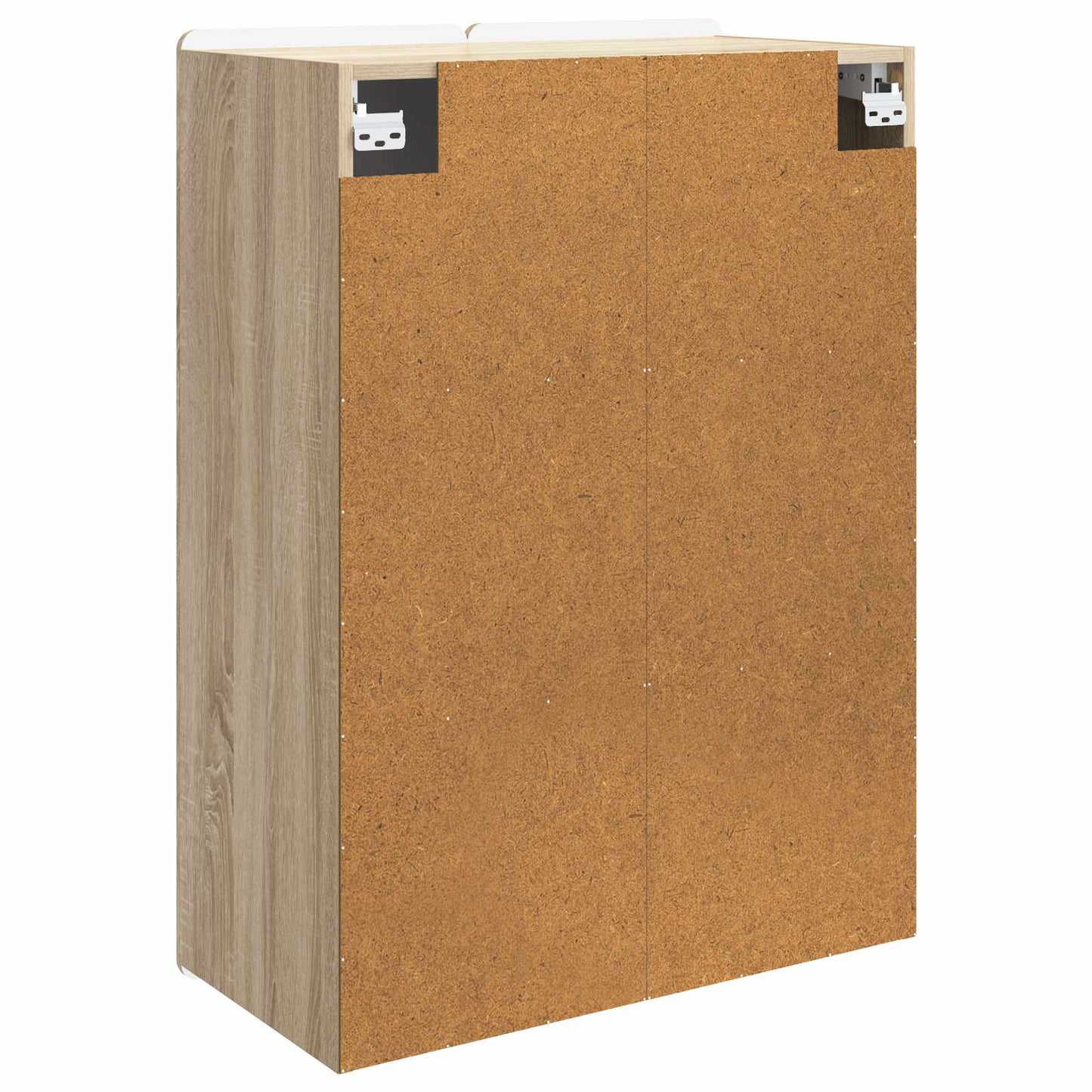 Vegghengt skap Sonoma eik 66 x 34,5 x 92 cm Konstruert tre