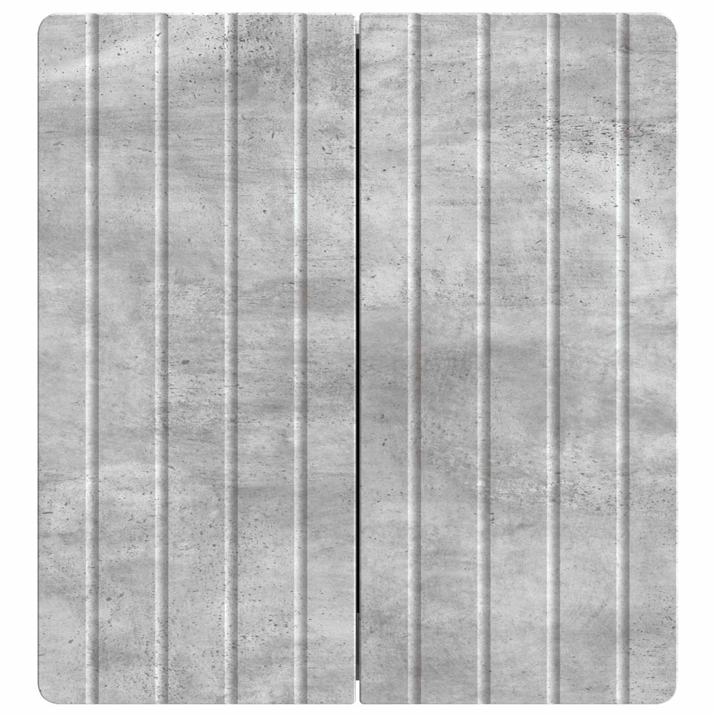 Vegghengt skap Betonggrå 59 x 31 x 64 cm Konstruert tre