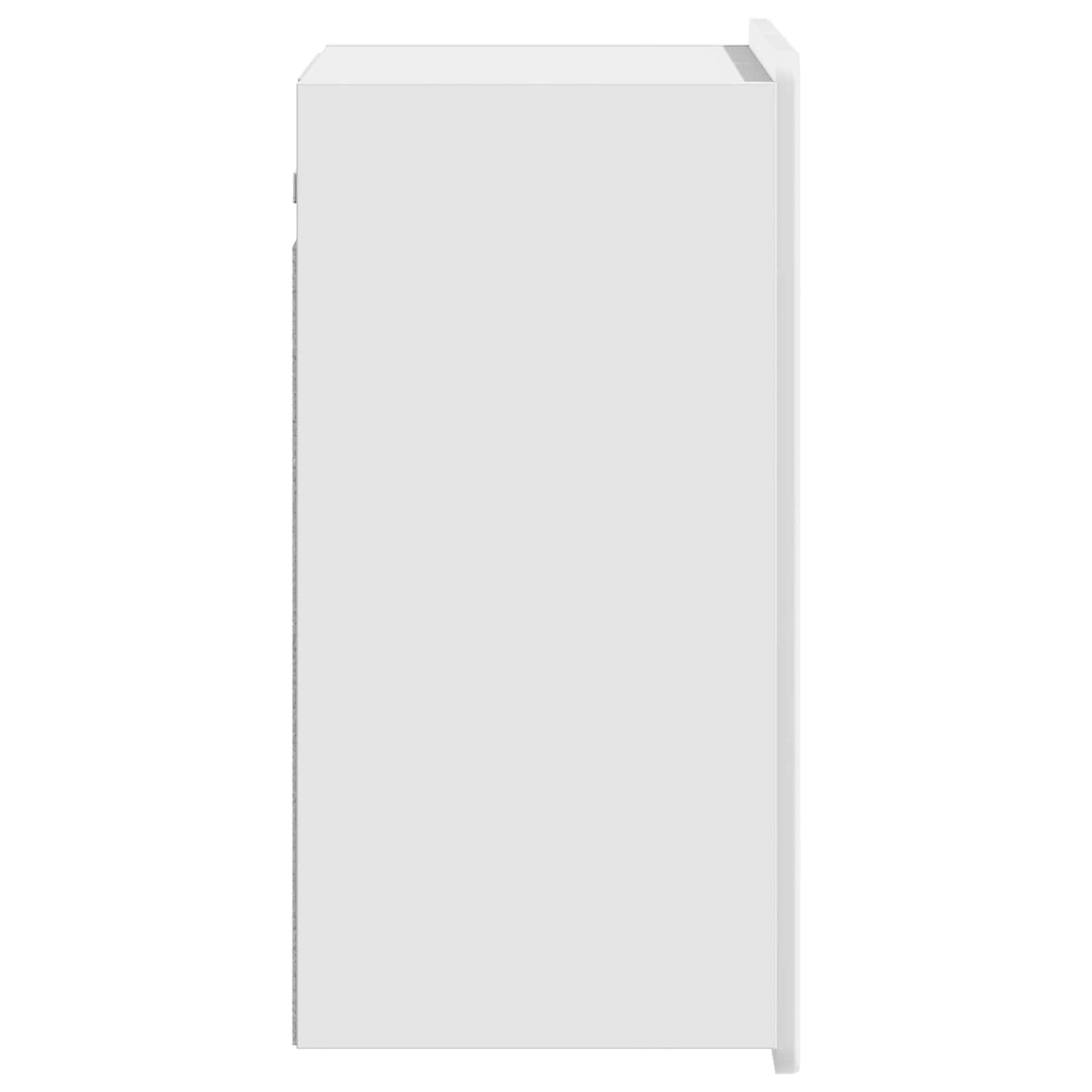 Vegghengt skap Høgglans hvit 59 x 31 x 64 cm Konstruert tre