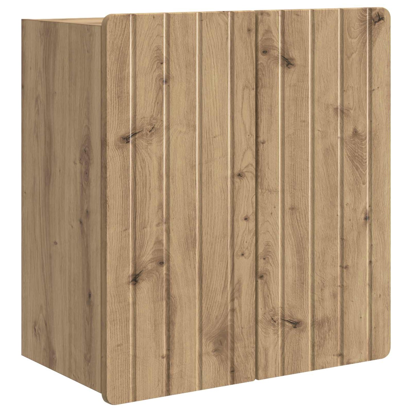 Vegghengt skap Artisan eik 59 x 31 x 64 cm Konstruert tre