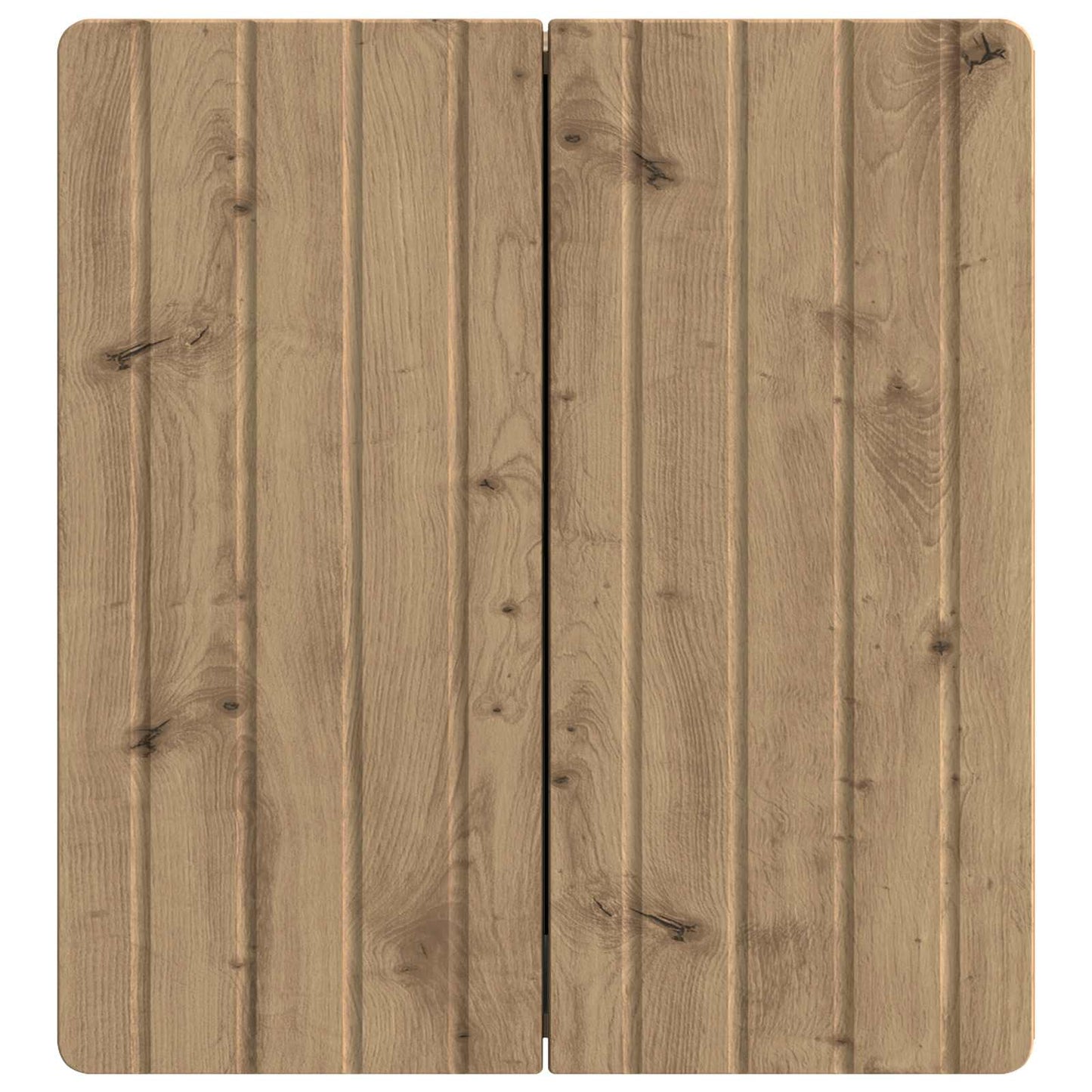 Vegghengt skap Artisan eik 59 x 31 x 64 cm Konstruert tre