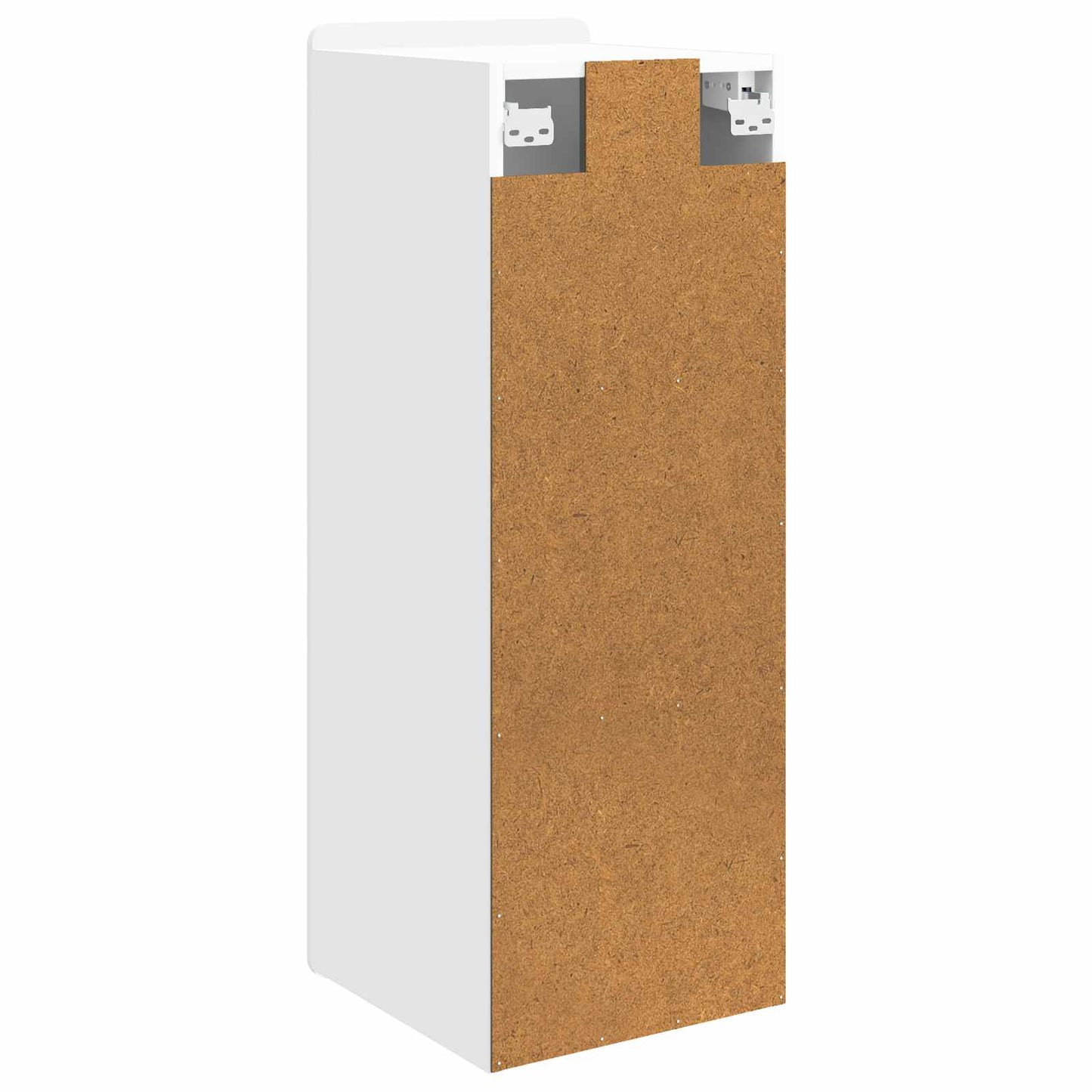 Vegghengt skap Hvit 33 x 34,5 x 94 cm Konstruert tre