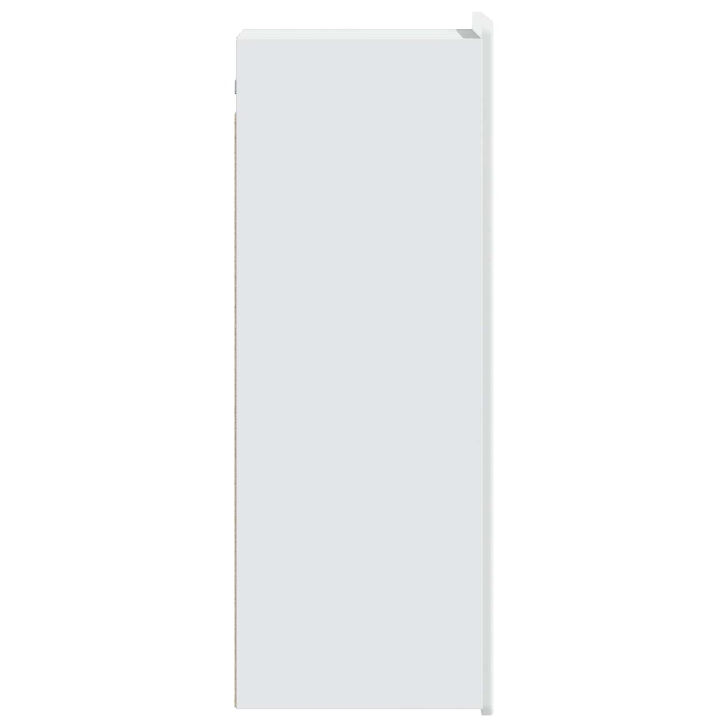 Vegghengt skap Hvit 33 x 34,5 x 94 cm Konstruert tre