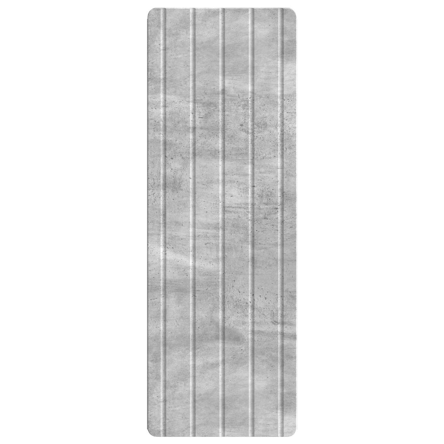 Vegghengt skap Betonggrå 33 x 34,5 x 94 cm Konstruert tre