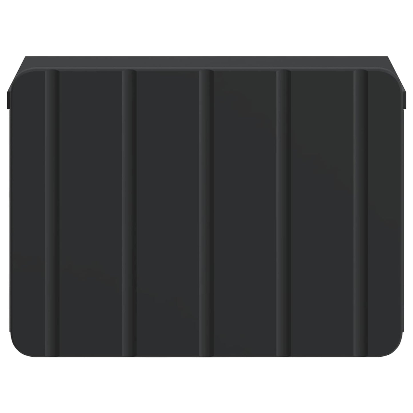 Vegghengt Nattbord Svart 33 x 34,5 x 24 cm Konstruert tre