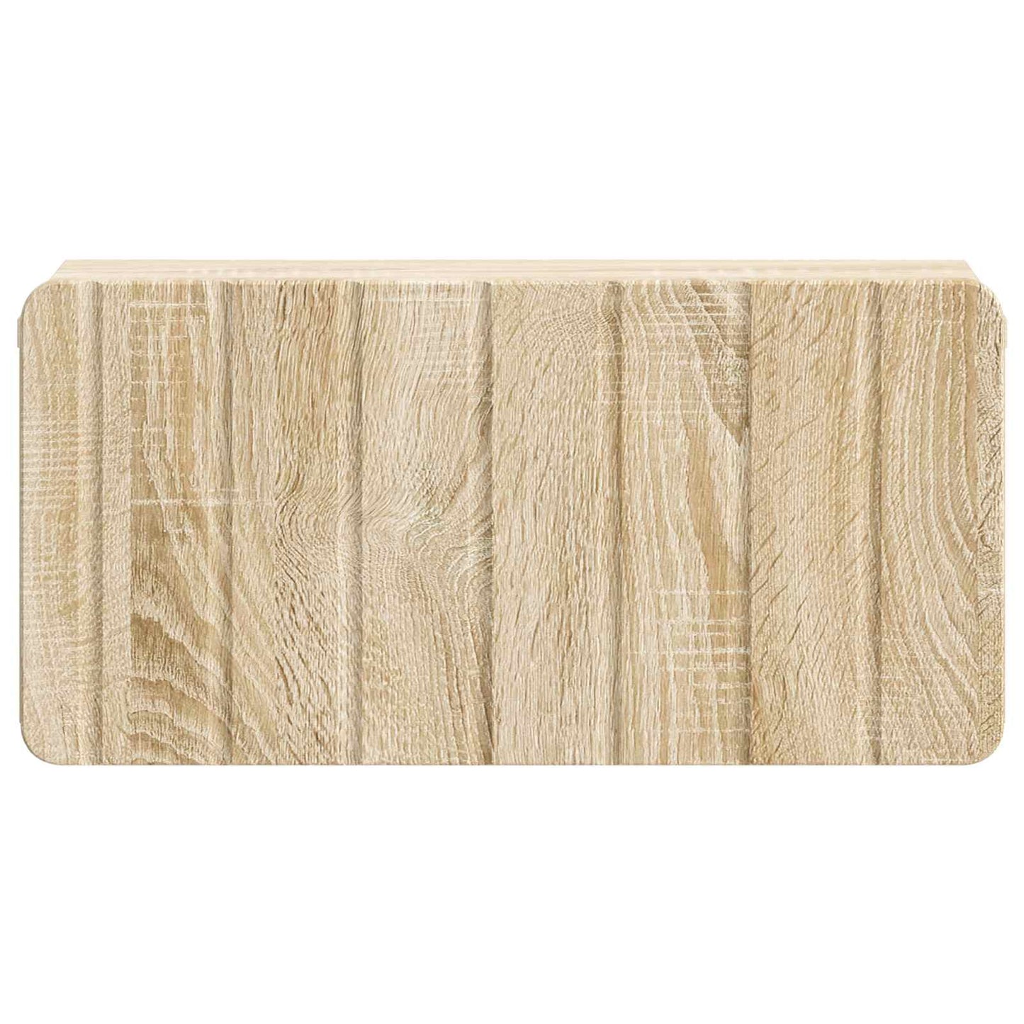 Vegghengt Nattbord Sonoma eik 49 x 34,5 x 24 cm Konstruert tre