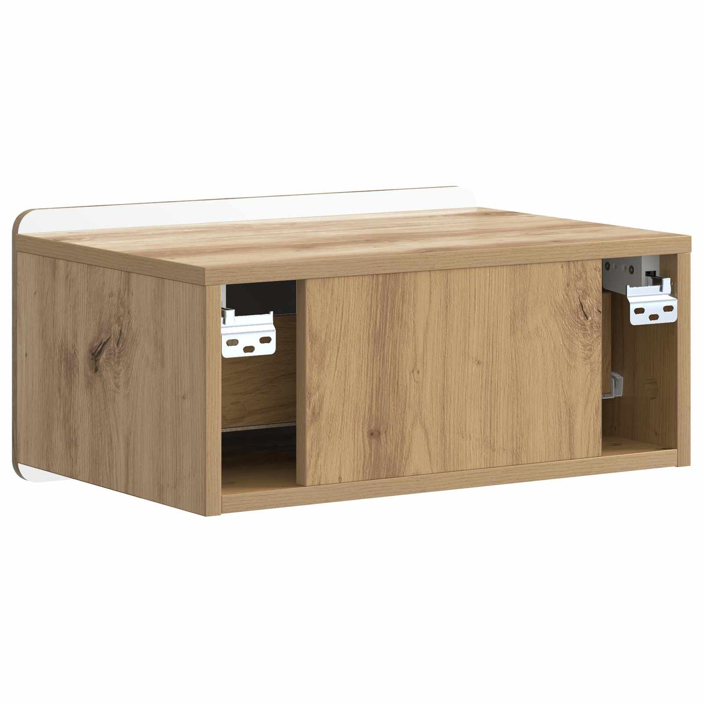 Vegghengt Nattbord 2 stk. Artisan eik 49 x 34,5 x 24 cm