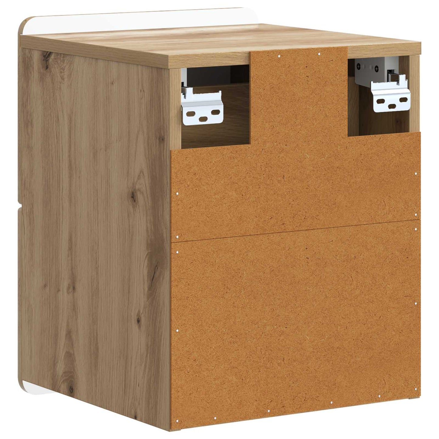 Vegghengt Nattbord 2 stk. Artisan eik 33 x 34,5 x 43 cm