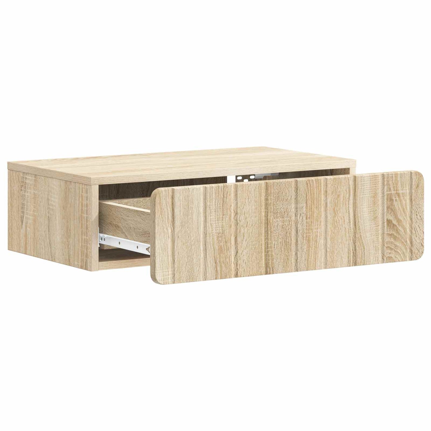 Vegghengt Sidebord Sonoma eik 59 x 34,5 x 17 cm Konstruert tre