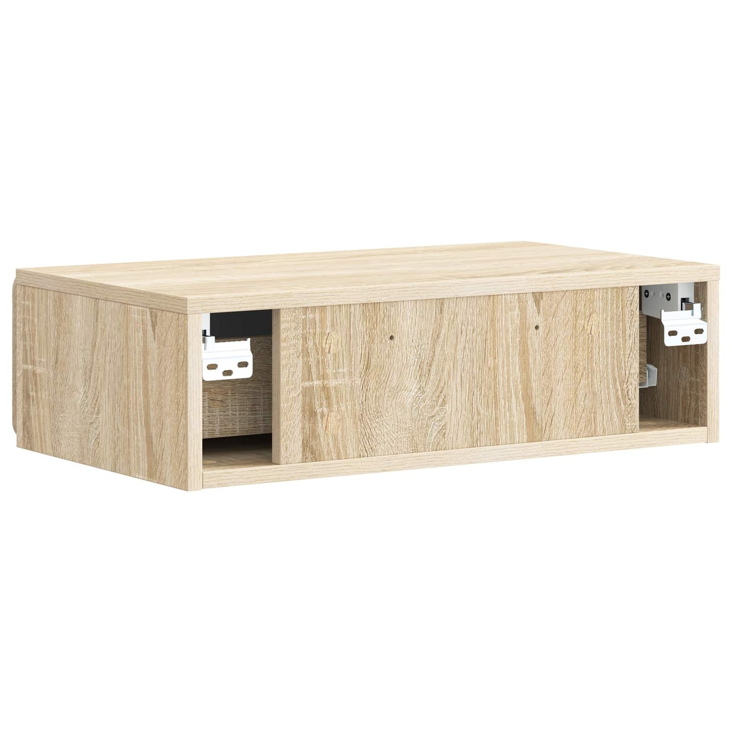 Vegghengt Sidebord Sonoma eik 59 x 34,5 x 17 cm Konstruert tre