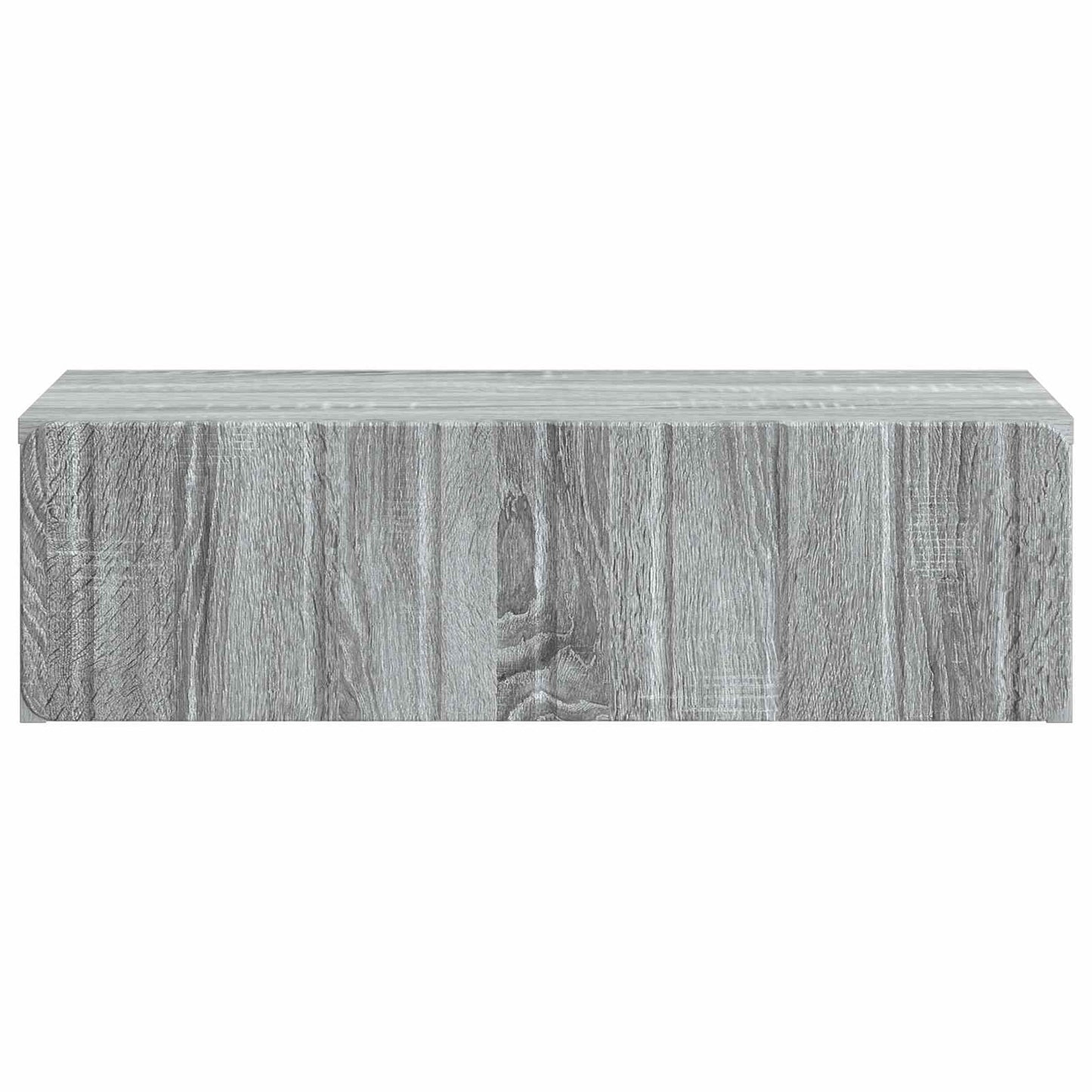 Vegghengt Sidebord Grå sonoma 59 x 34,5 x 17 cm Konstruert tre