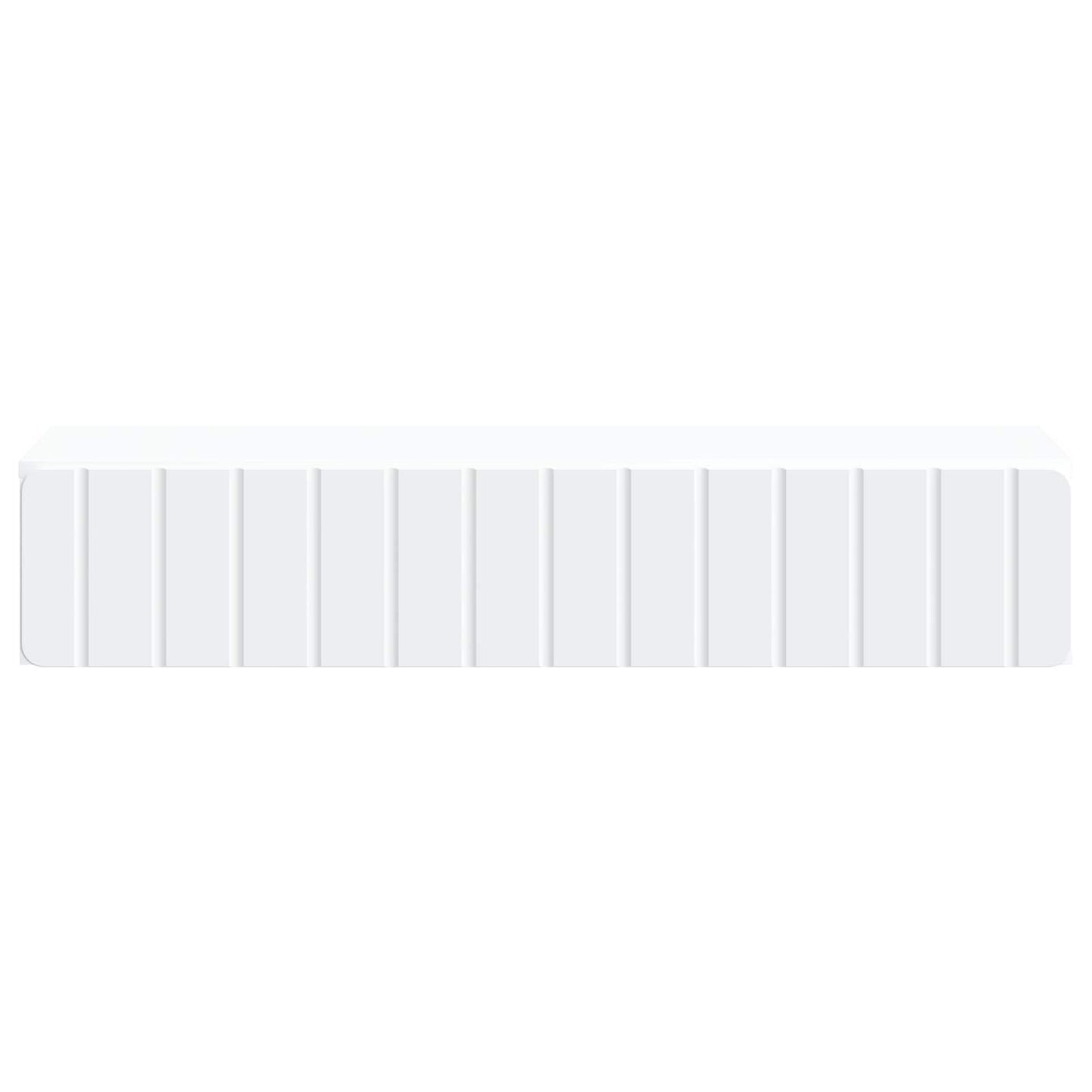 Vegghengt Sidebord Hvit 87,5 x 34,5 x 17 cm Konstruert tre