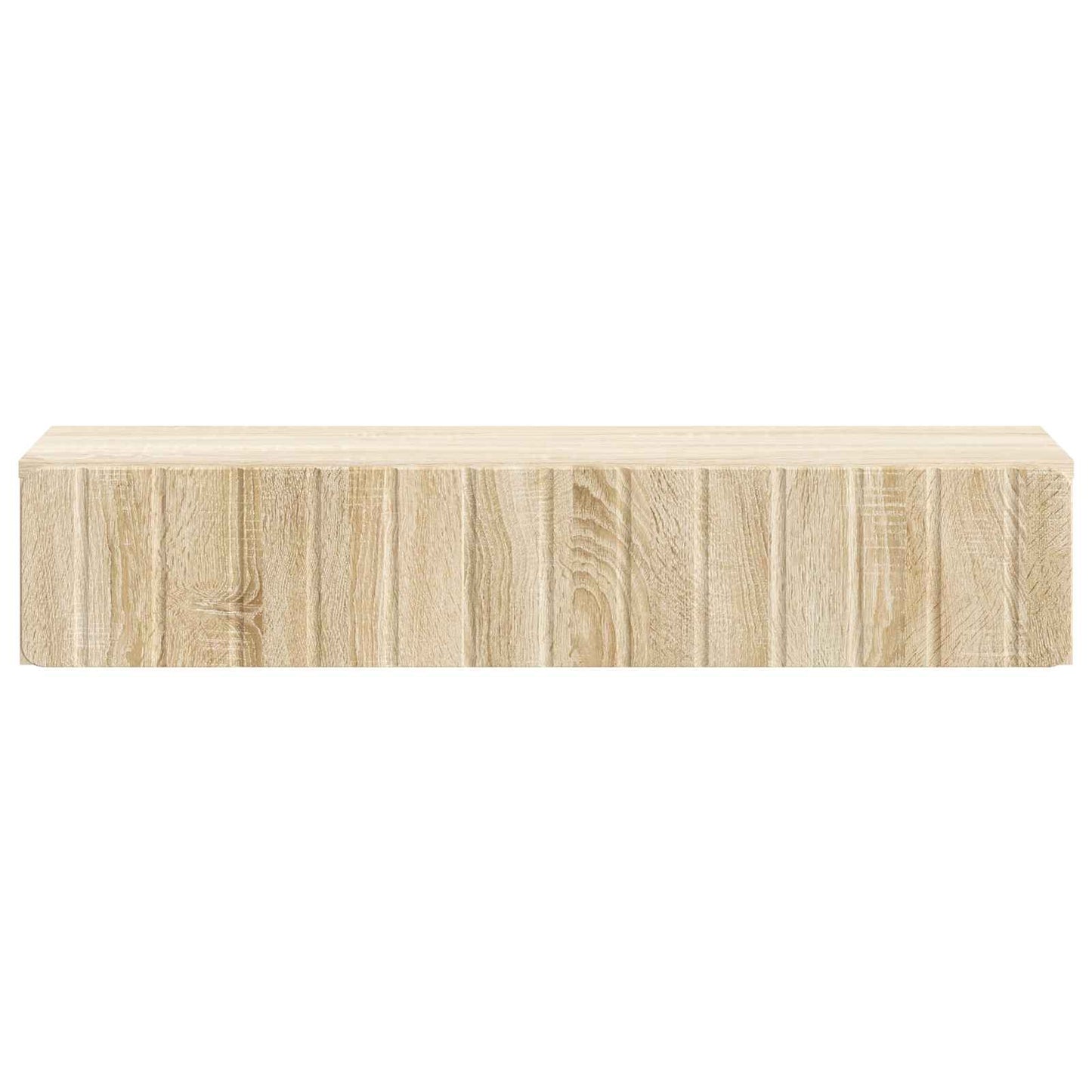 Vegghengt Sidebord Sonoma eik 87,5 x 34,5 x 17 cm