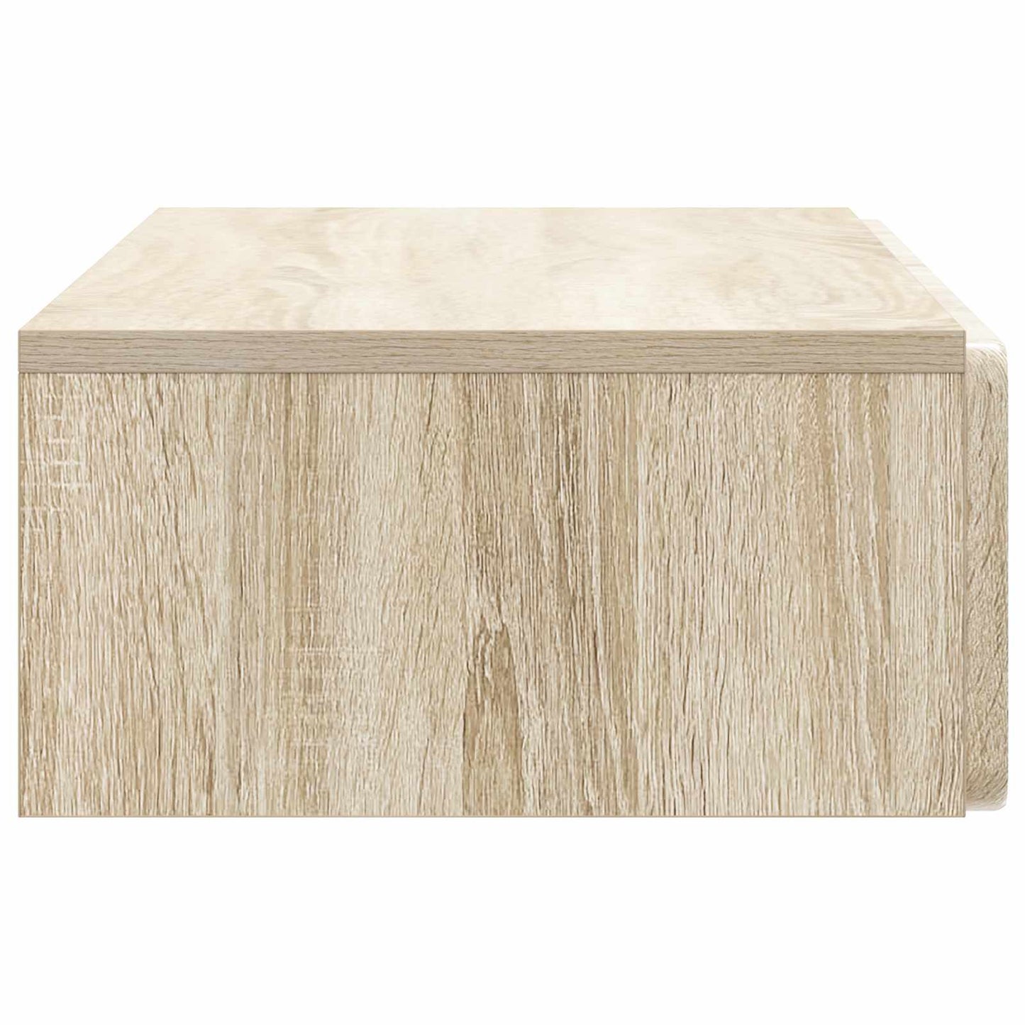 Vegghengt Sidebord Sonoma eik 87,5 x 34,5 x 17 cm