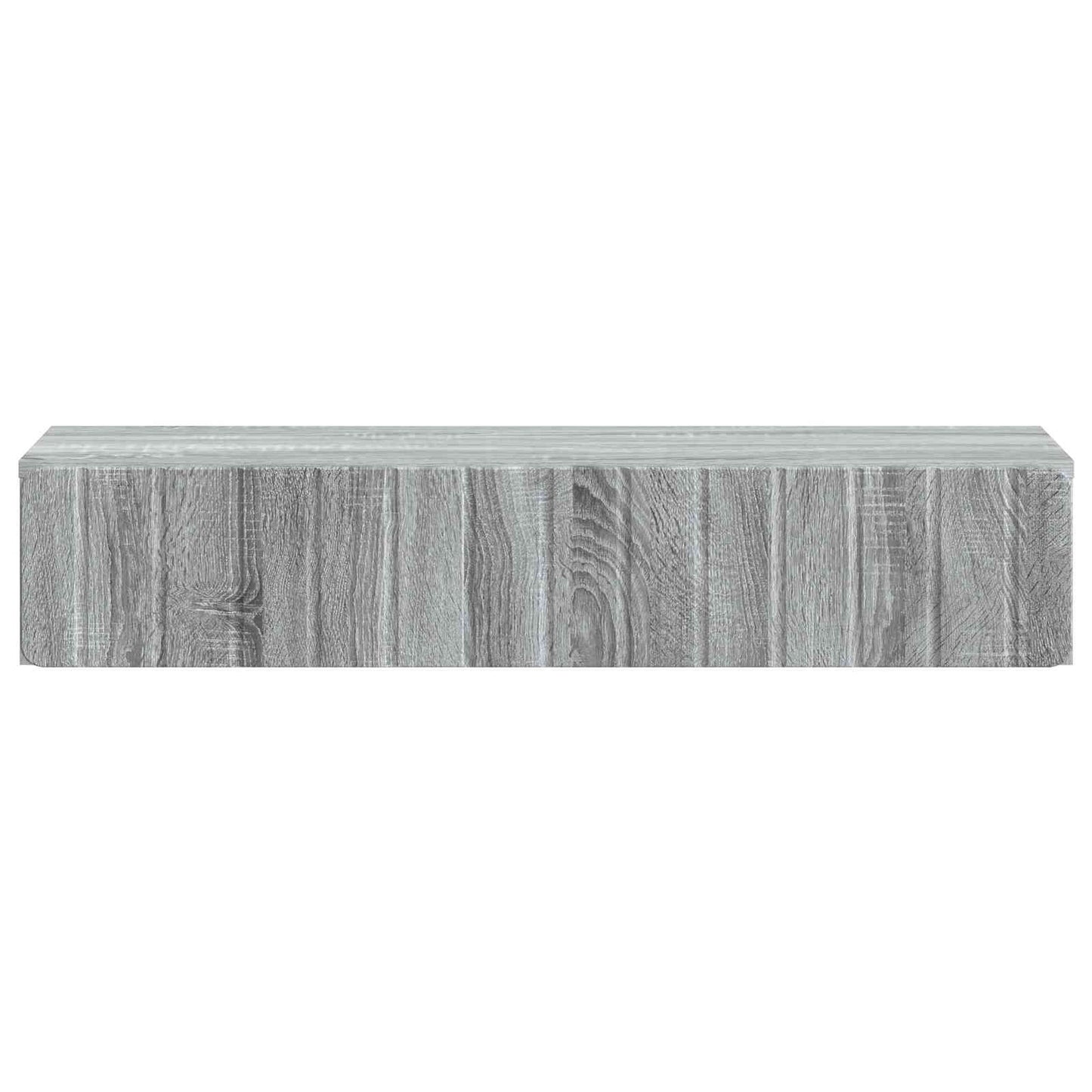 Vegghengt Sidebord Grå sonoma 87,5 x 34,5 x 17 cm