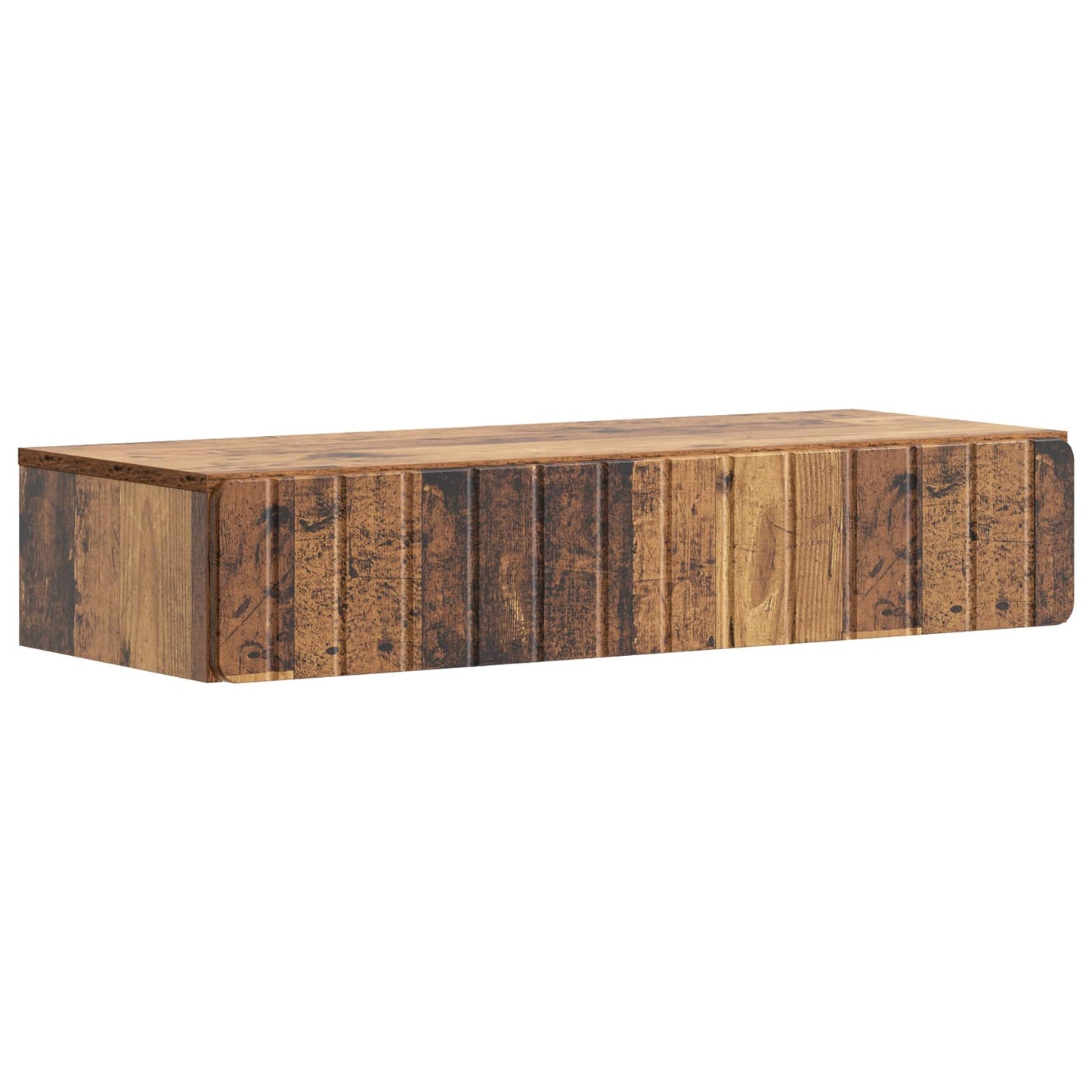 Vegghengt Sidebord Gammelt tre 87,5 x 34,5 x 17 cm