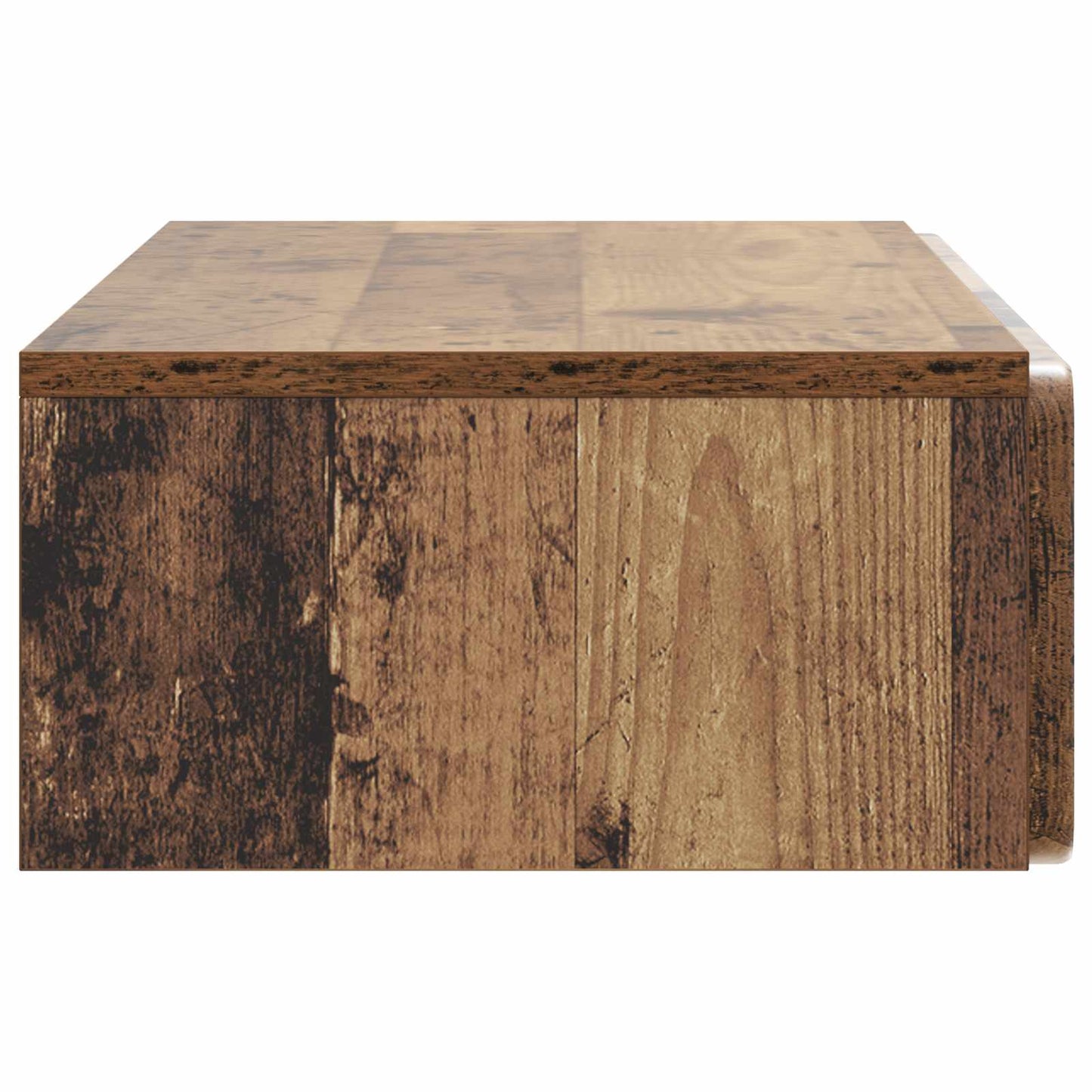 Vegghengt Sidebord Gammelt tre 87,5 x 34,5 x 17 cm