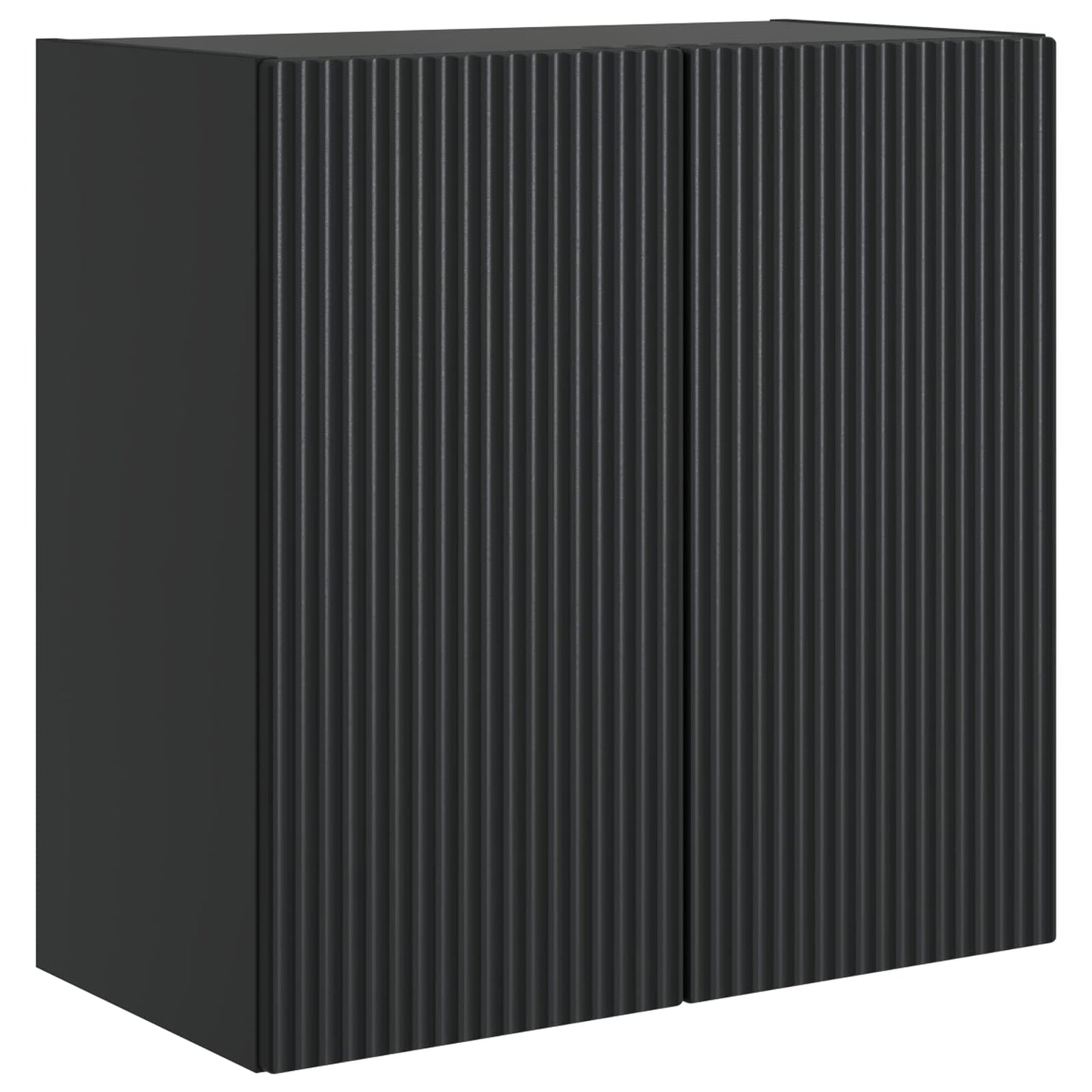 Vegghengt skap Svart 59 x 31 x 60 cm Konstruert tre