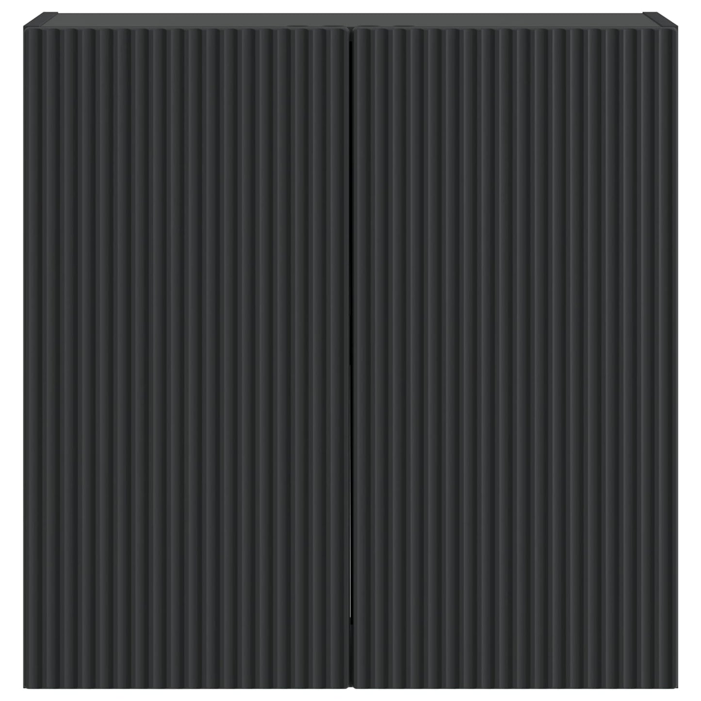 Vegghengt skap Svart 59 x 31 x 60 cm Konstruert tre