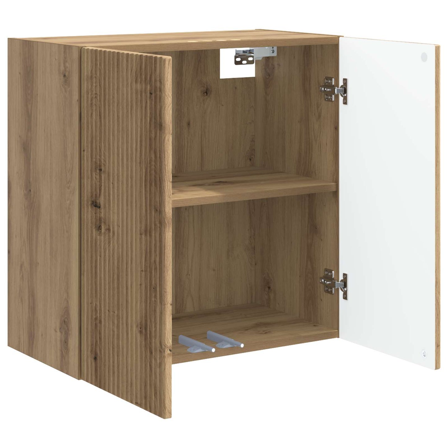 Vegghengt skap 59 x 31 x 60 cm Konstruert tre Artisan eik