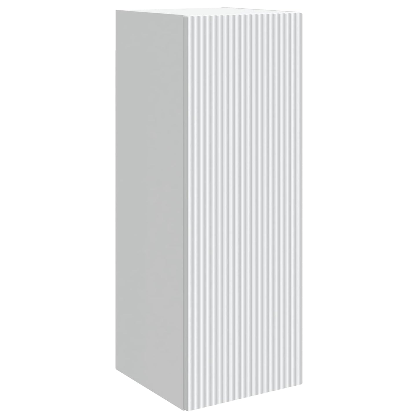Vegghengt skap 33 x 34,5 x 90 cm Konstruert tre Hvit