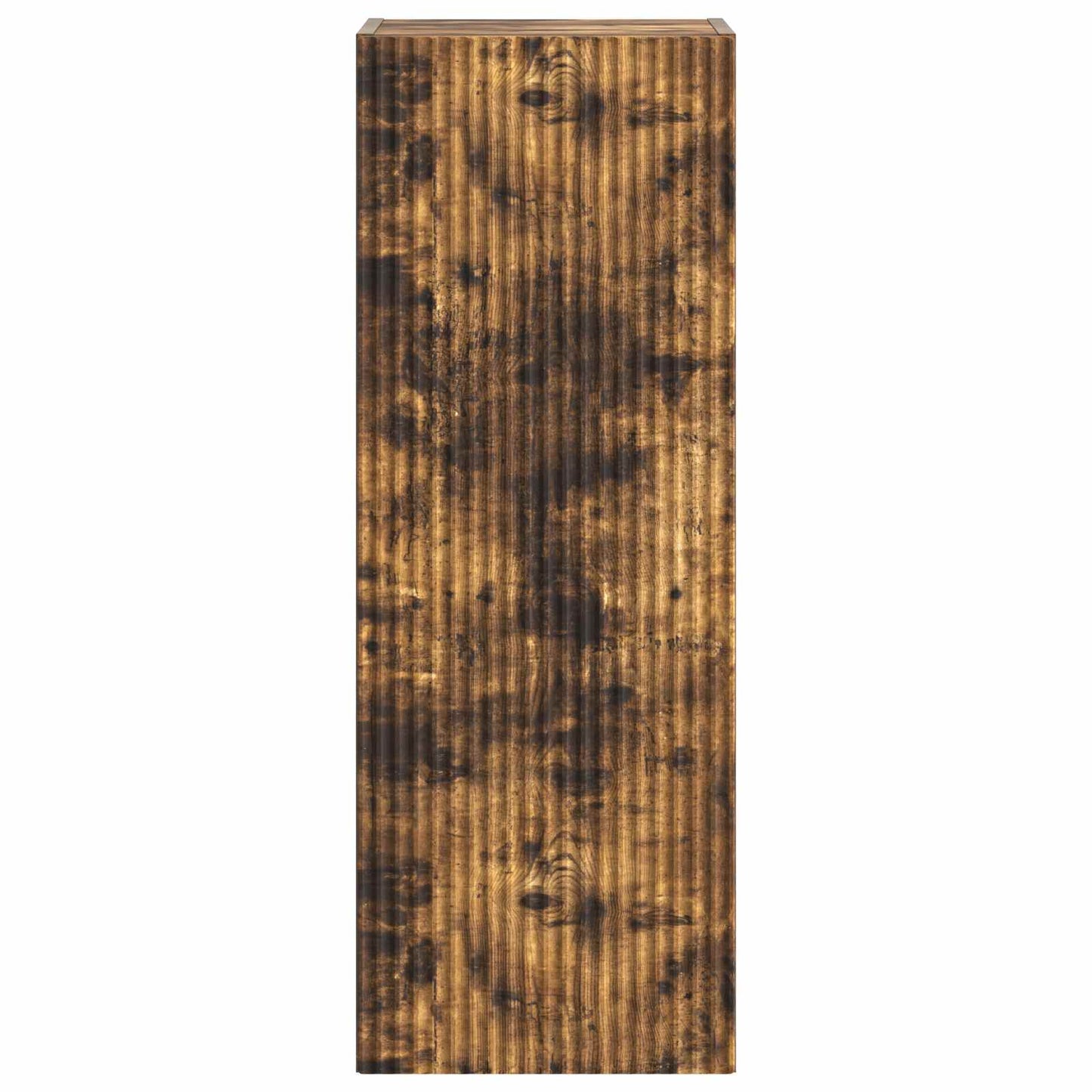 Vegghengt skap Røkt Eik 33 x 34,5 x 90 cm Konstruert tre